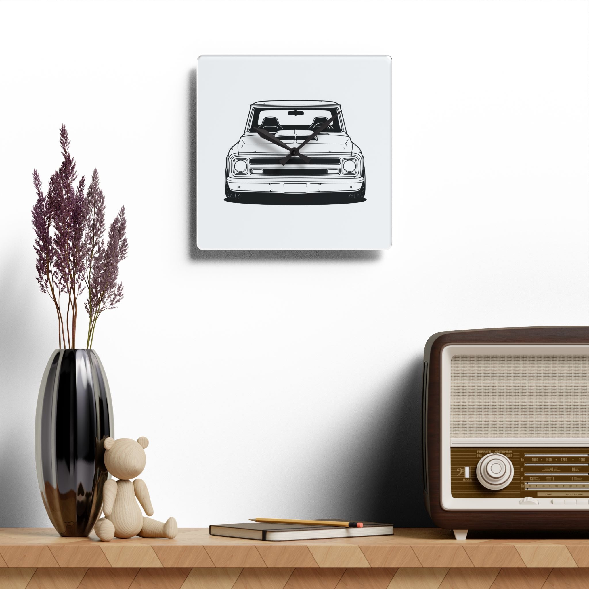 Chevy C10 Pickup (1967-72) Wall Clock
