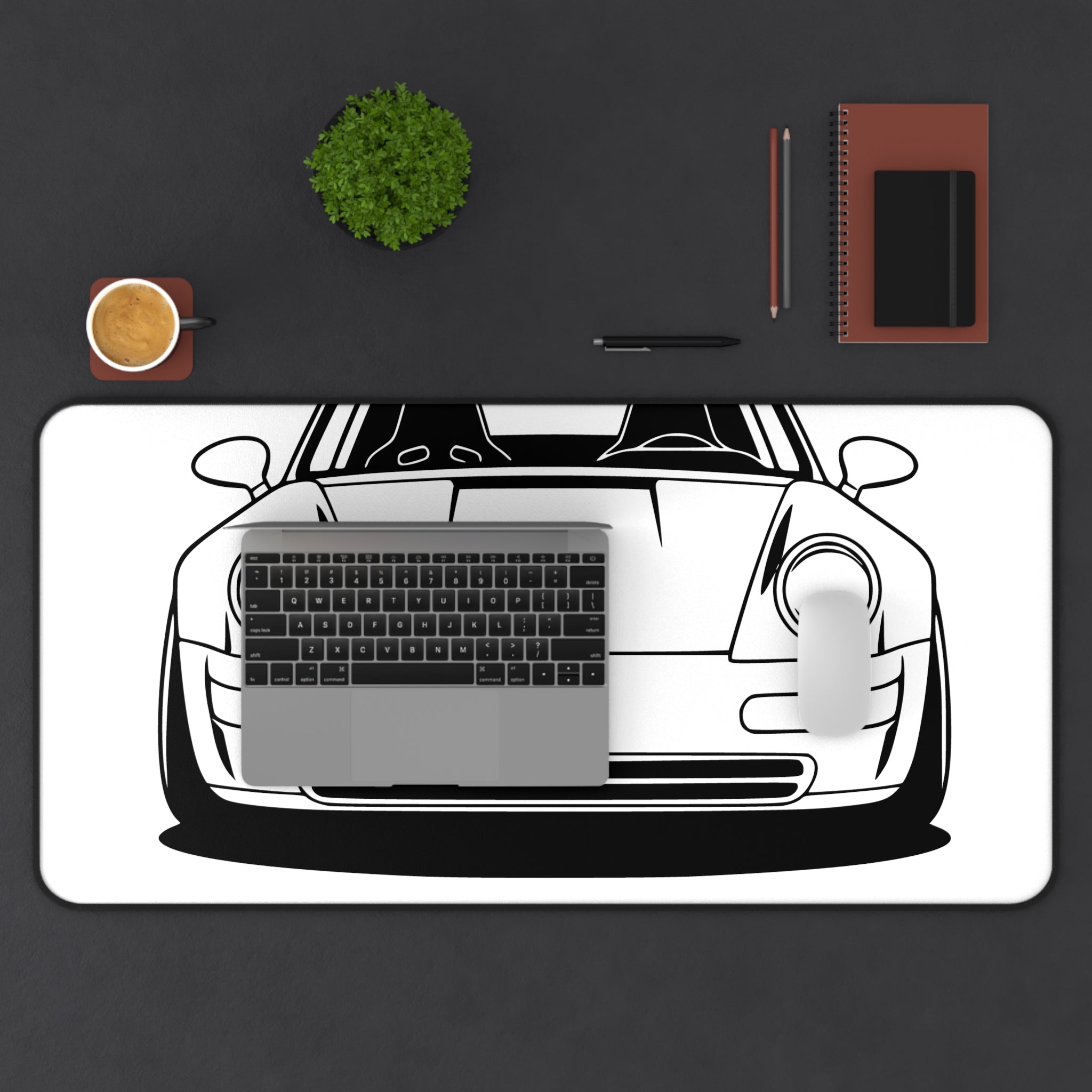 Porsche 964 Singer Desk Mat