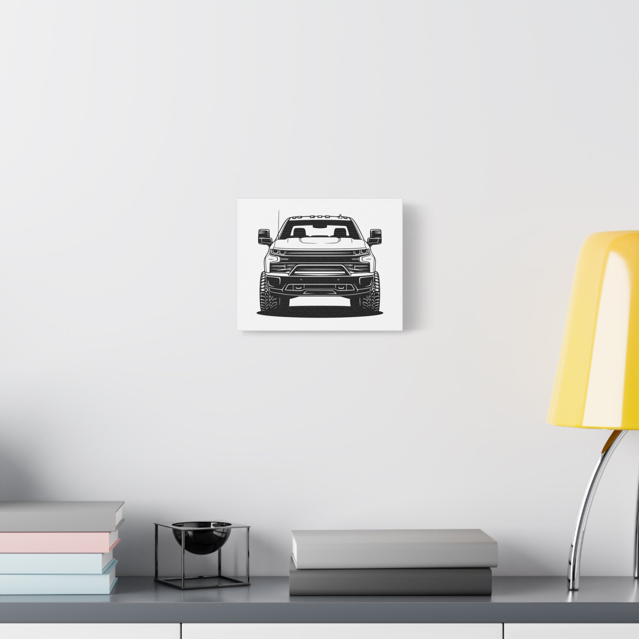 Chevy Silverado Trail Boss (2019+) Canvas Wall Art