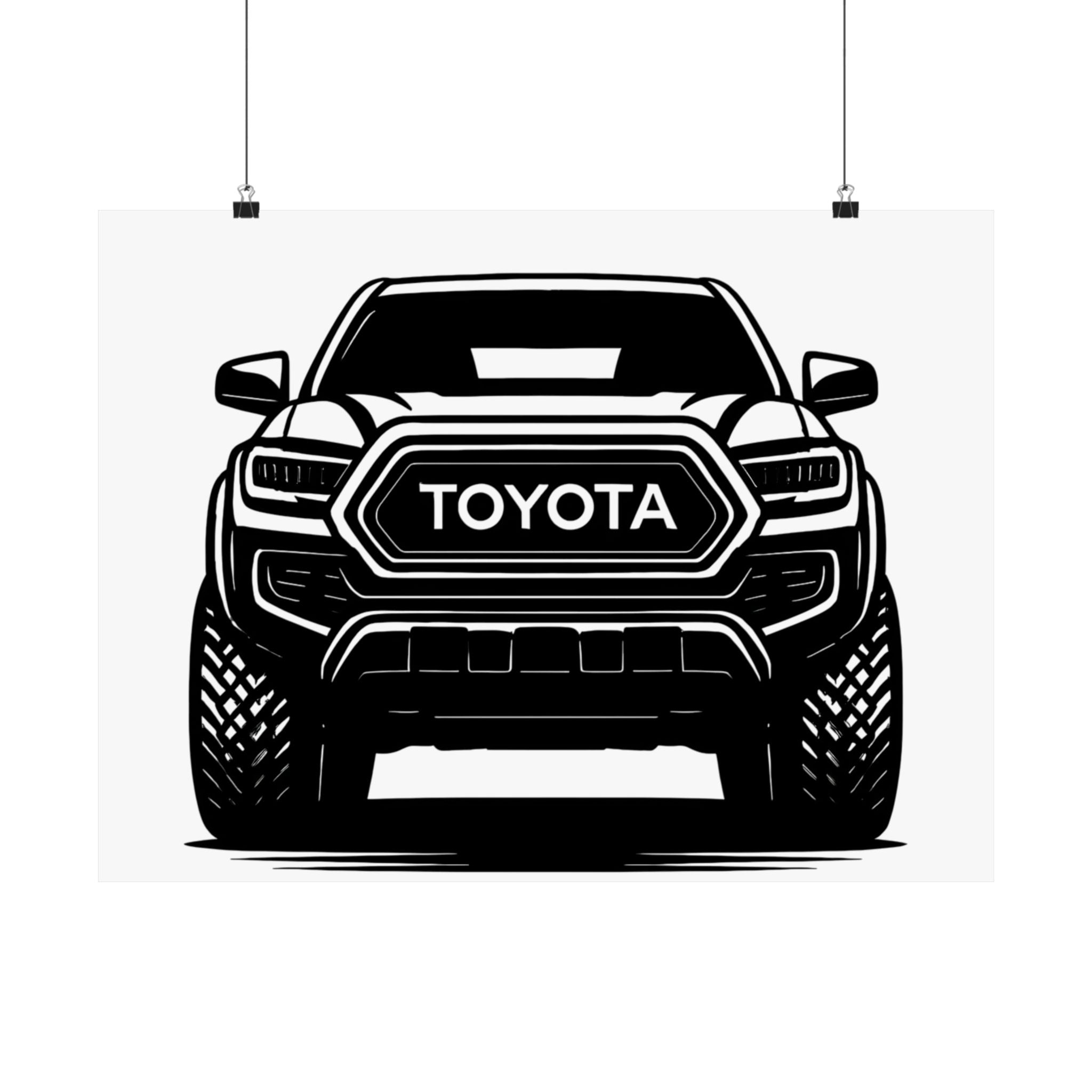 Toyota Tacoma TRD Pro Poster Print