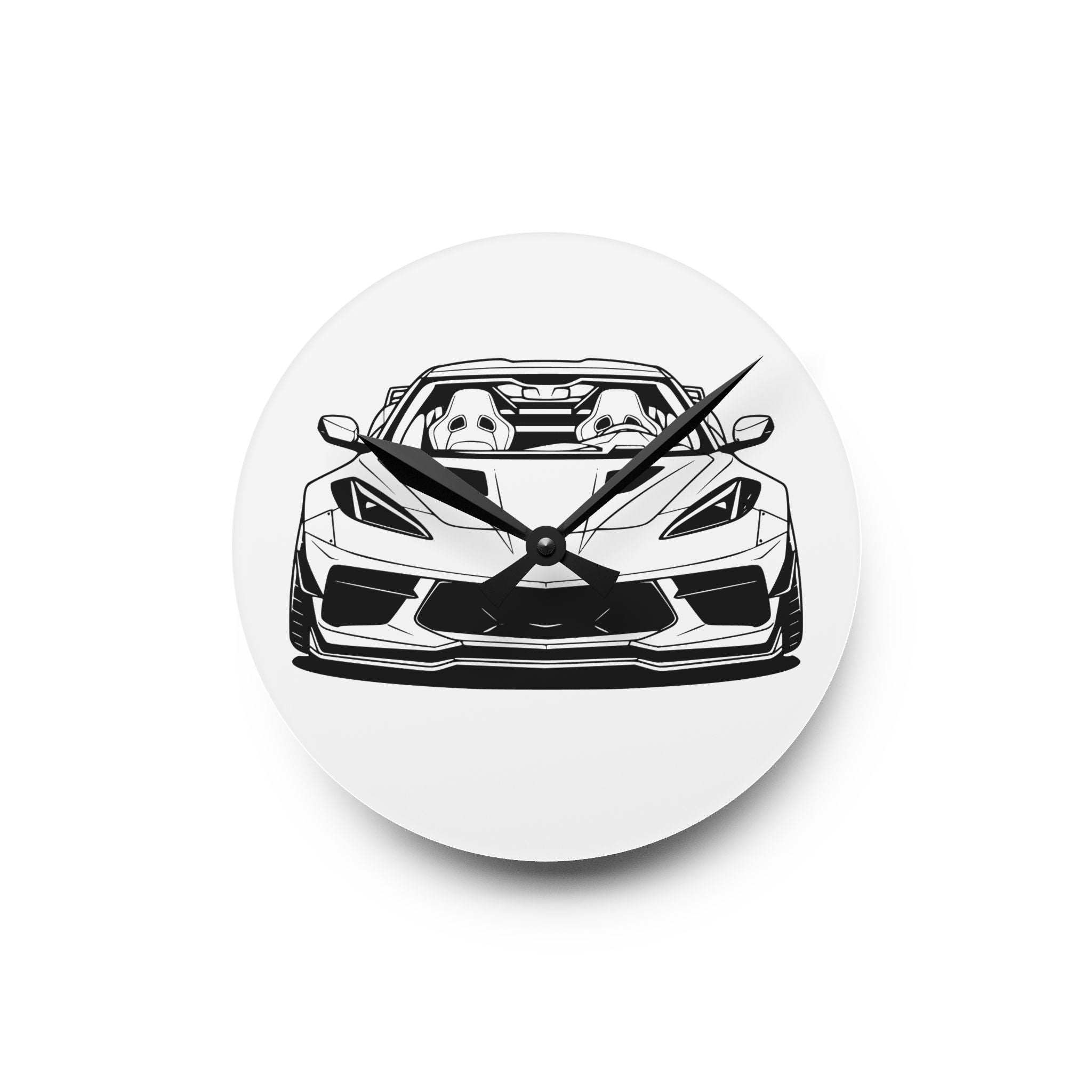 Corvette C8 (2020+) Wall Clock