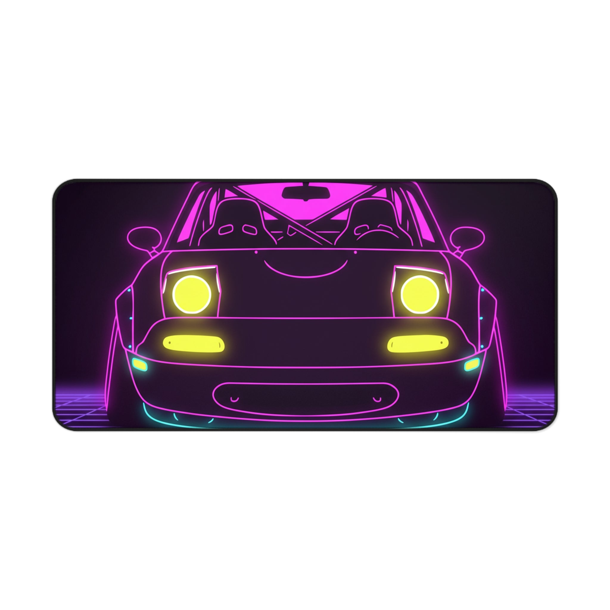 Mazda Miata NA (1989-97) Neon Synthwave Desk Mat