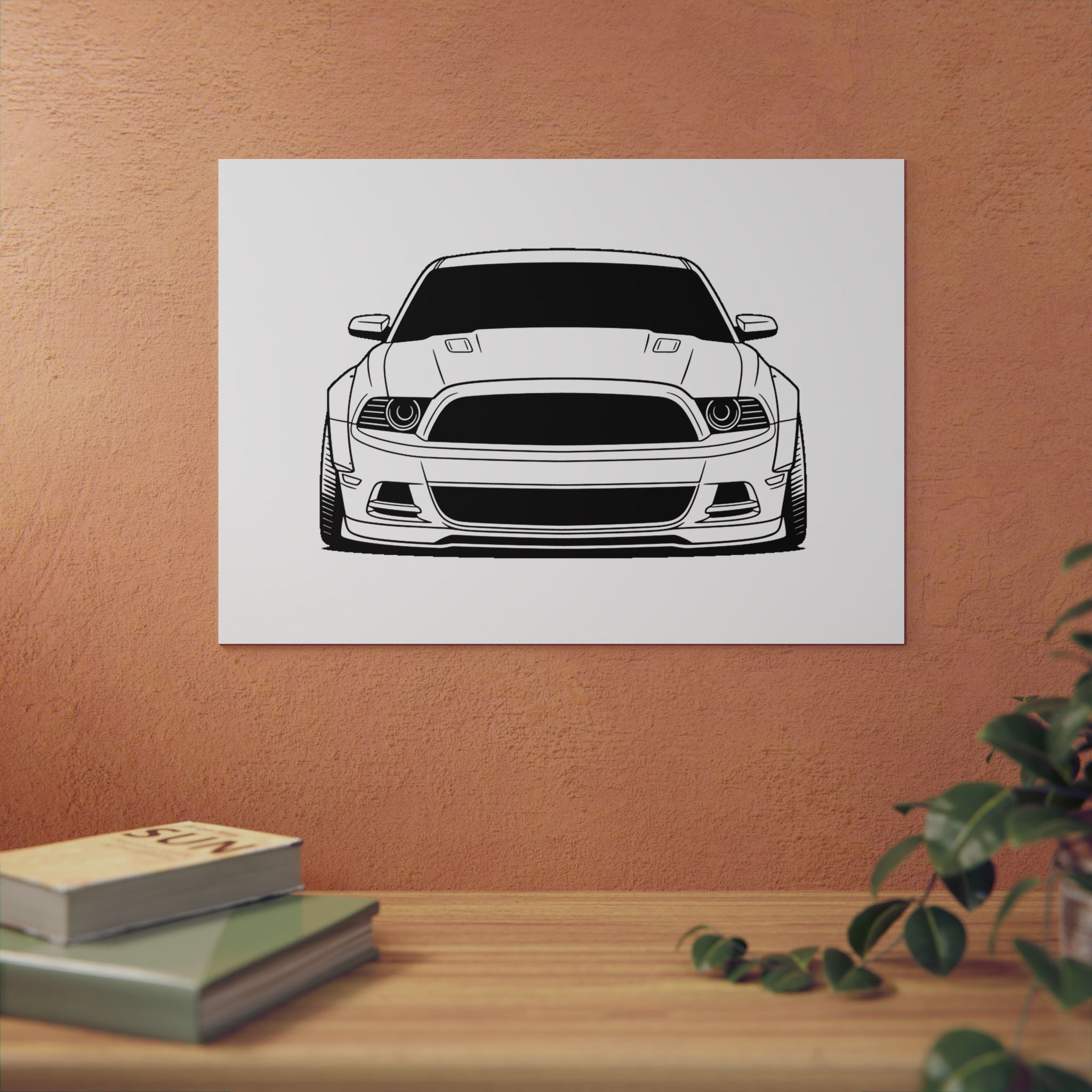 Ford Mustang GT (S197) Metal Wall Sign