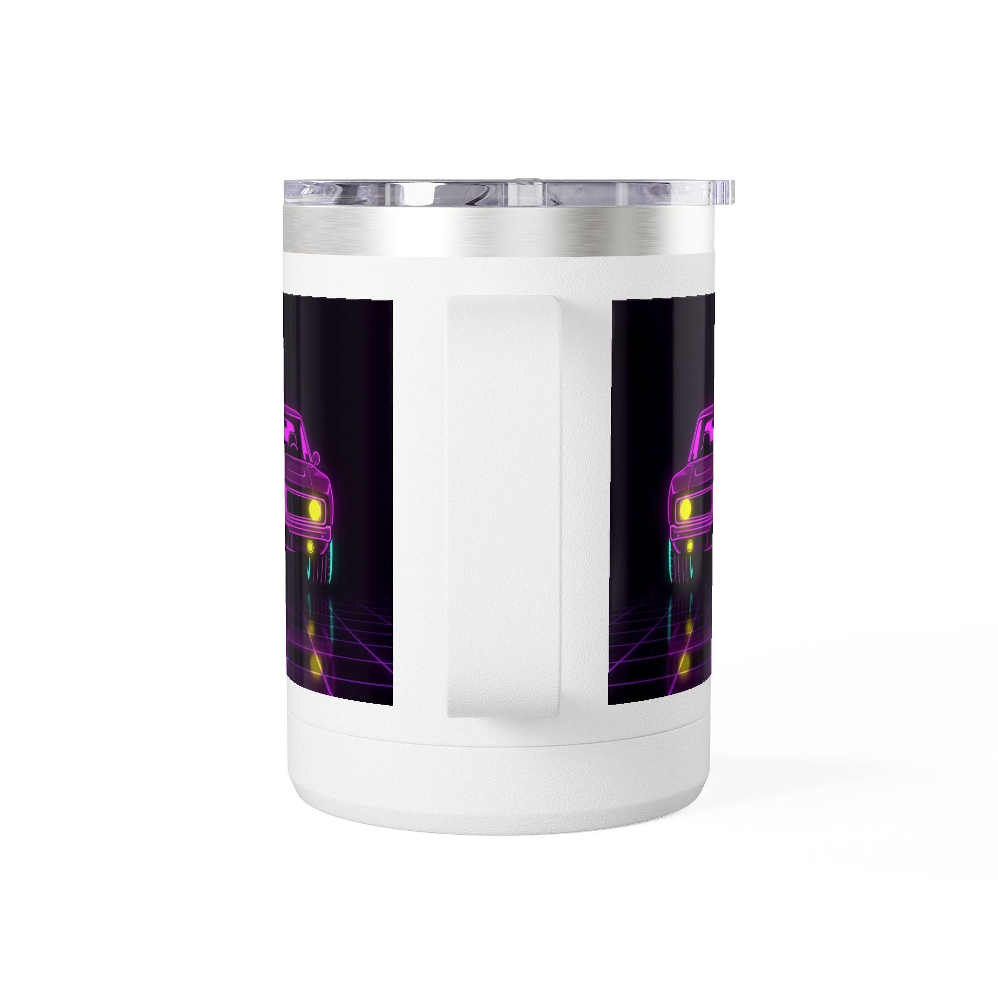 Dodge Charger R/T (1968-70) Resto-Mod Neon Synthwave Coffee Mug