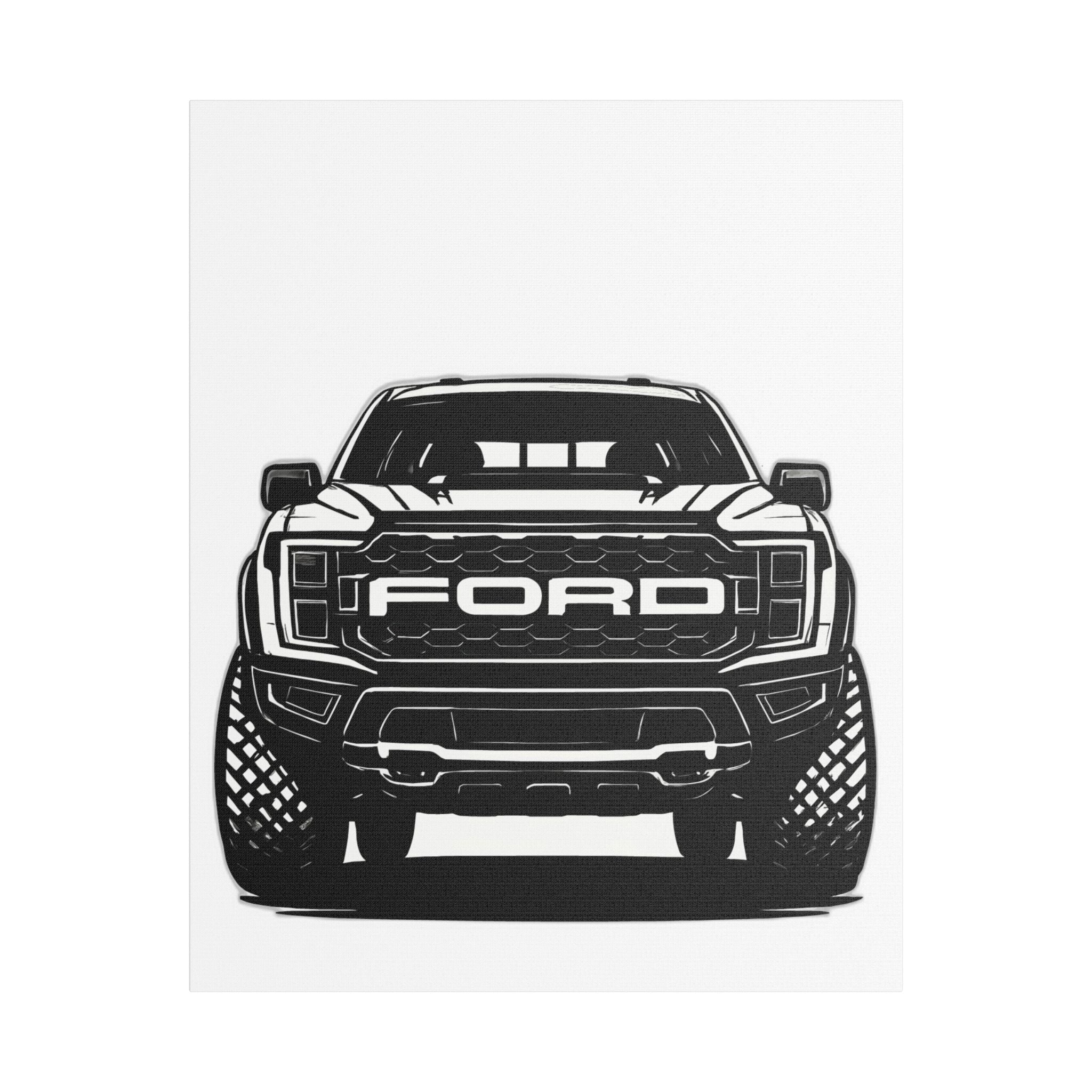 Ford F150 Gen 3 Raptor Canvas Wall Art
