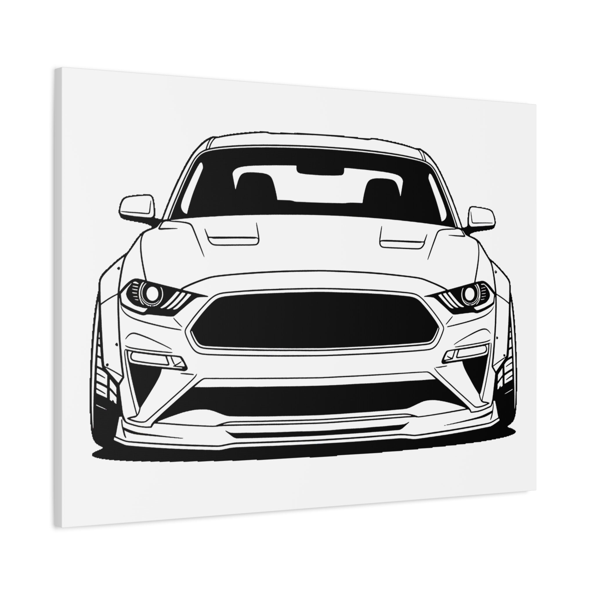 Ford Mustang GT (S650) Canvas Wall Art