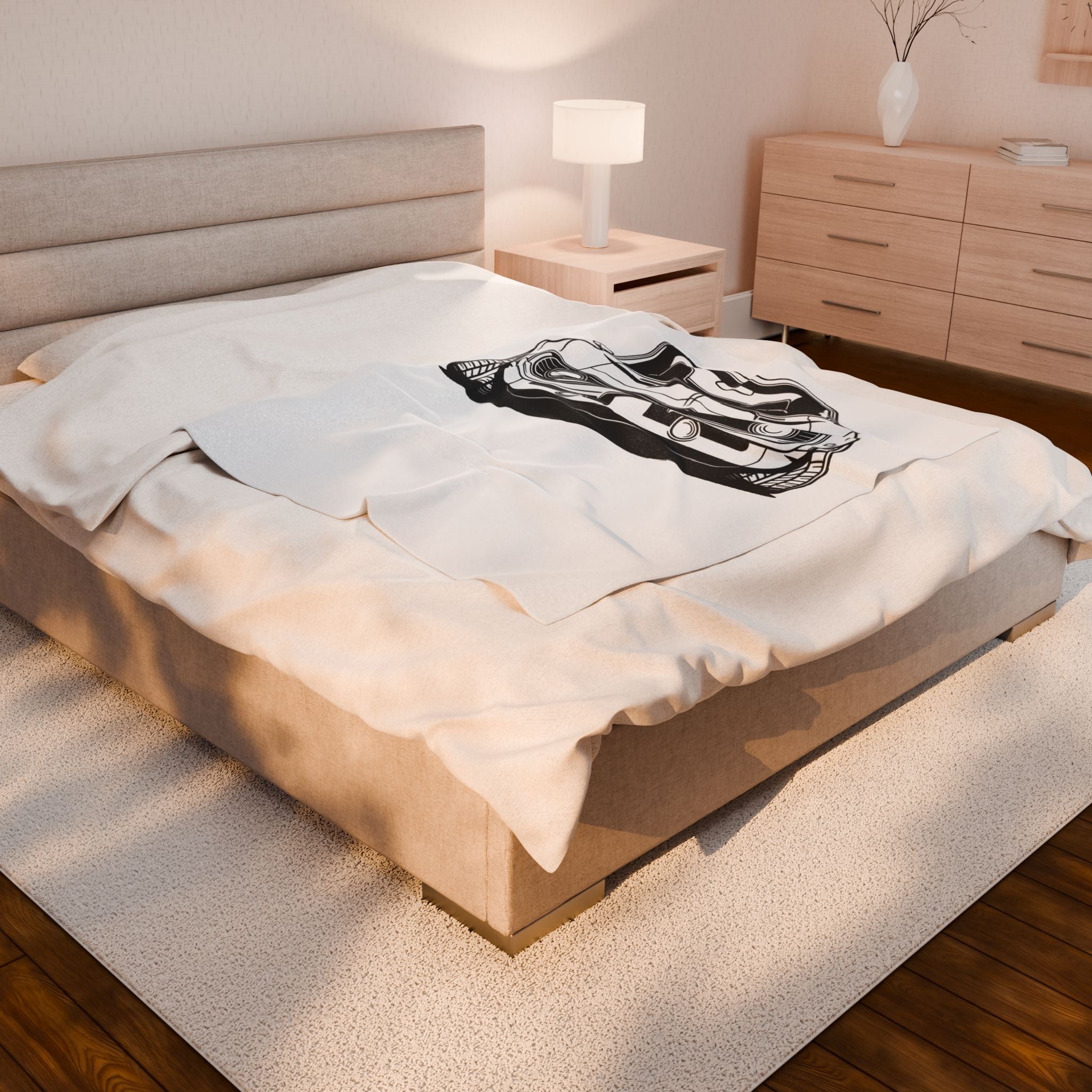 1969 Chevrolet Camaro SS Velveteen Plush Blanket