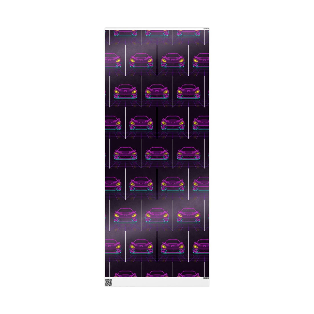Dodge Viper (1992-17) Neon Synthwave Gift Wrapping Paper