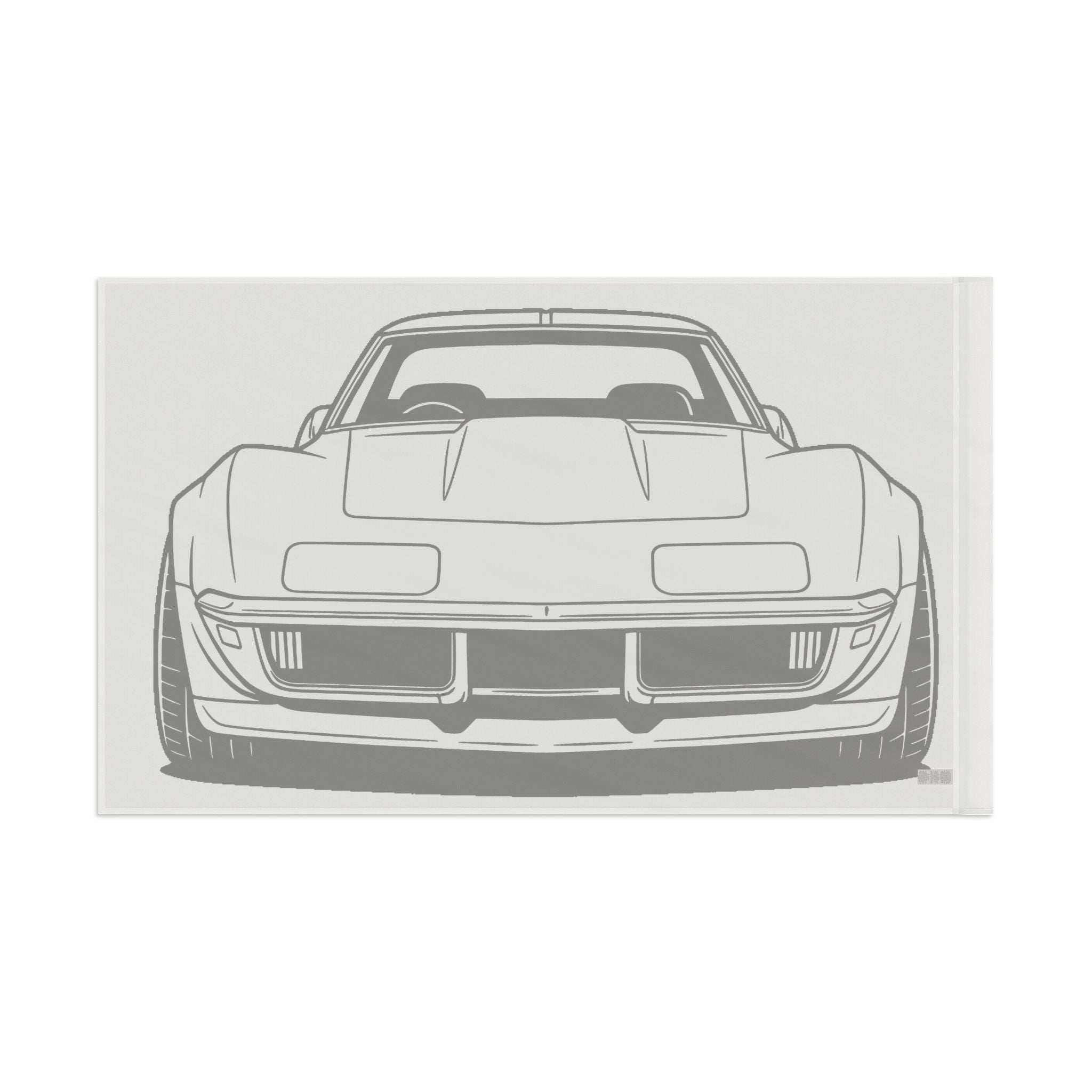 1969 Corvette Stingray C3 Garage Flag