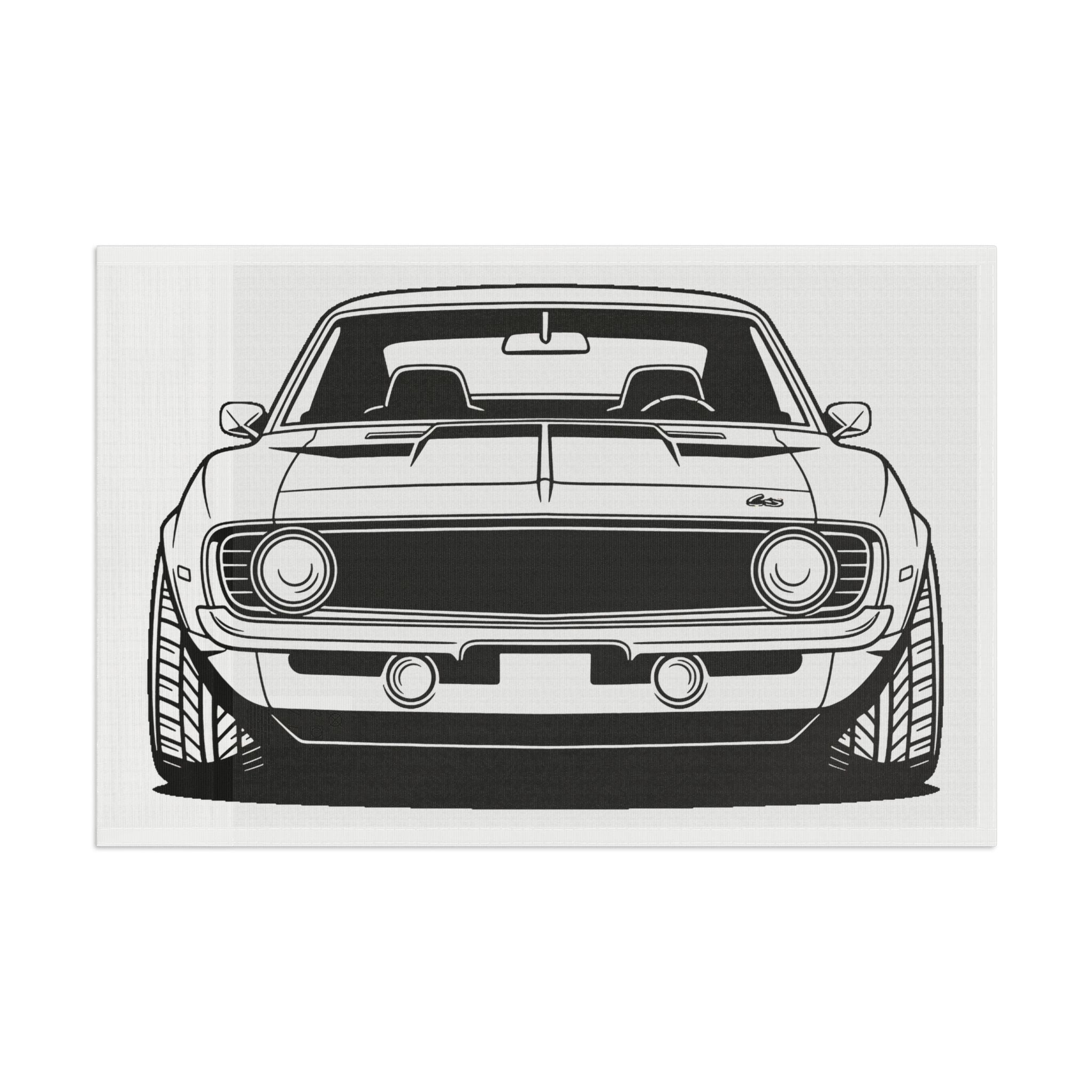 1969 Chevrolet Camaro SS Garage Flag