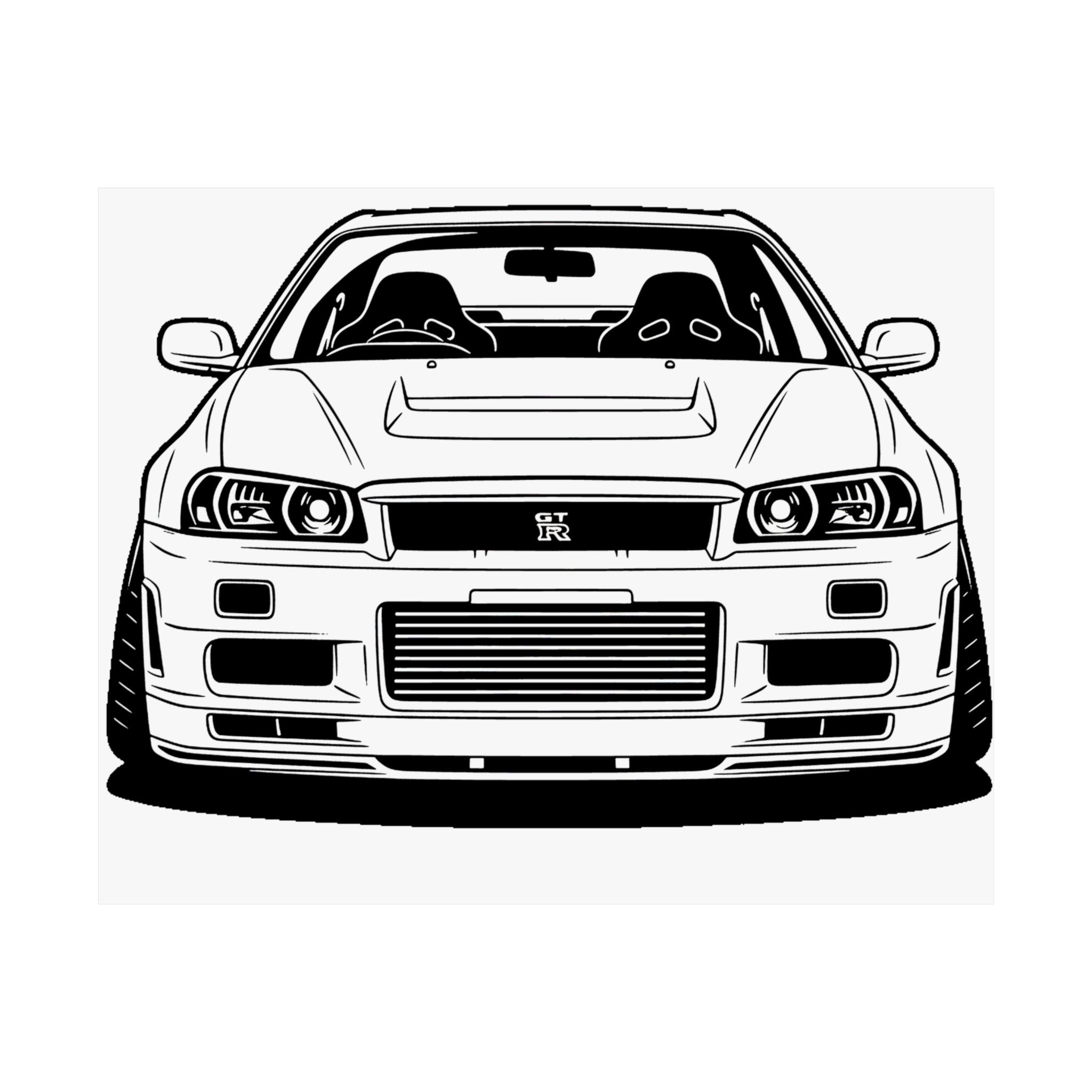 Nissan GT-R Poster