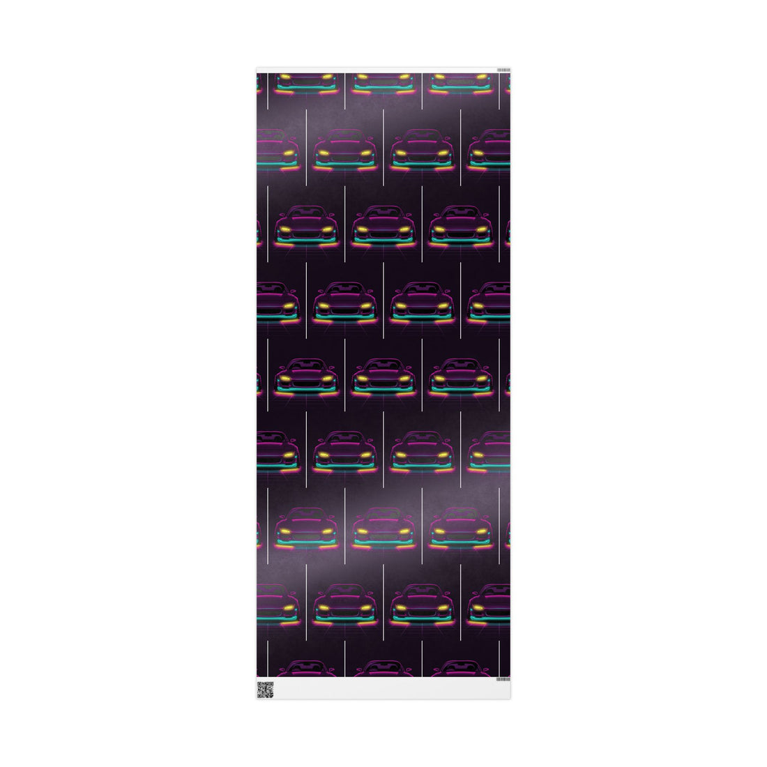 Mazda RX-7 FD Neon Synthwave Gift Wrapping Paper
