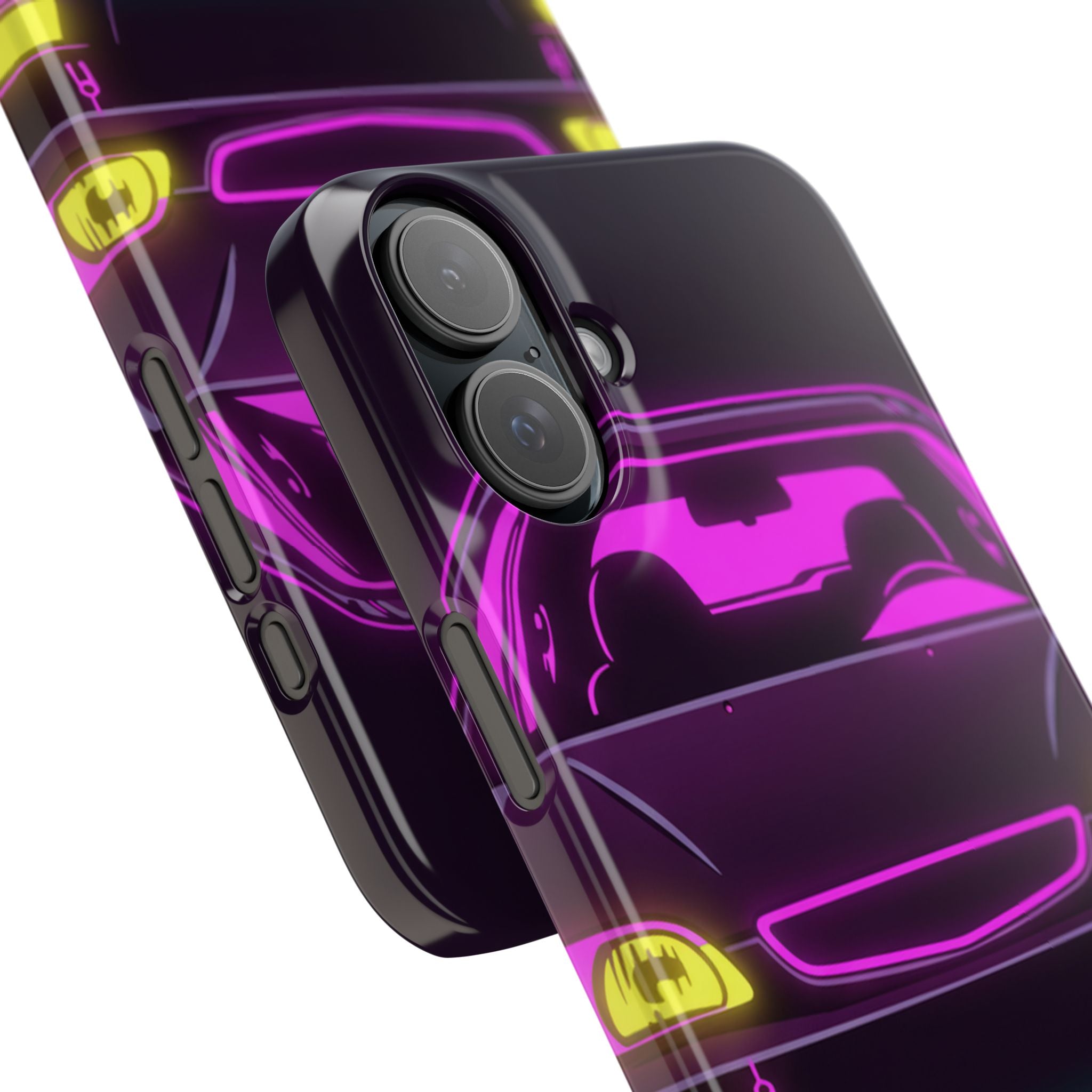 Honda Civic EK Hatch Neon Synthwave Phone Case