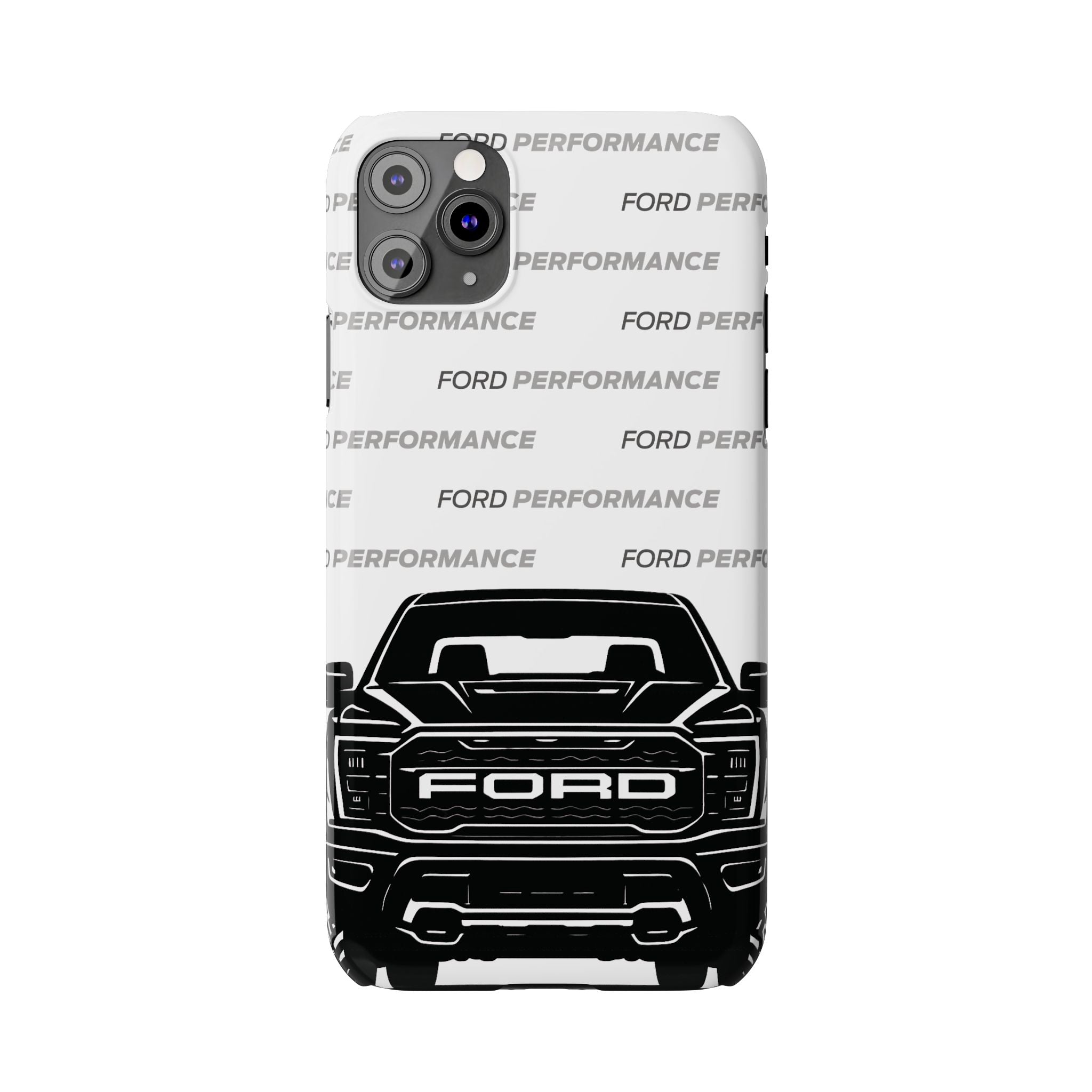 Ford Raptor (Gen 3) Slim Phone Case Greyscale