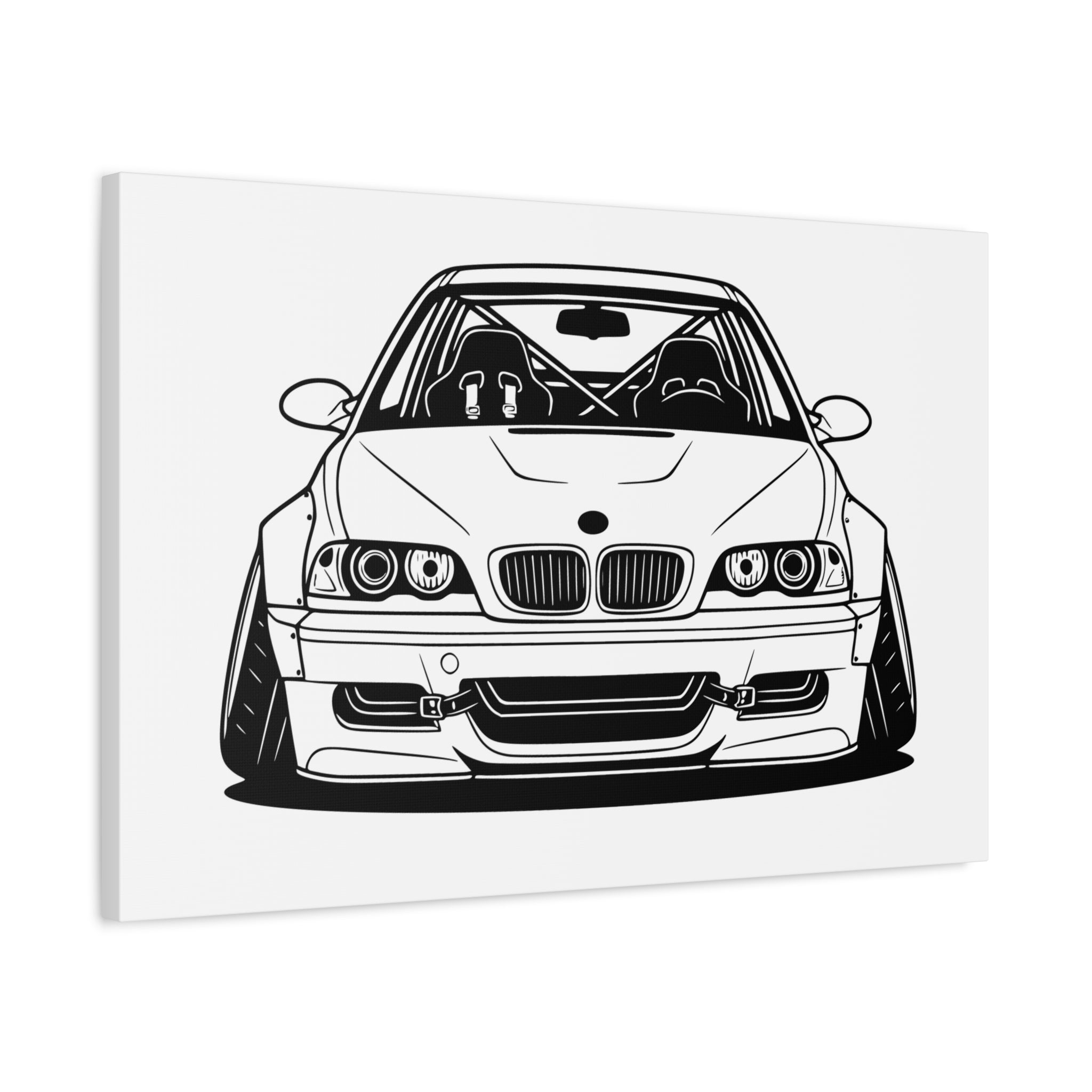 BMW E46 M3 (2000-06) Canvas Wall Art