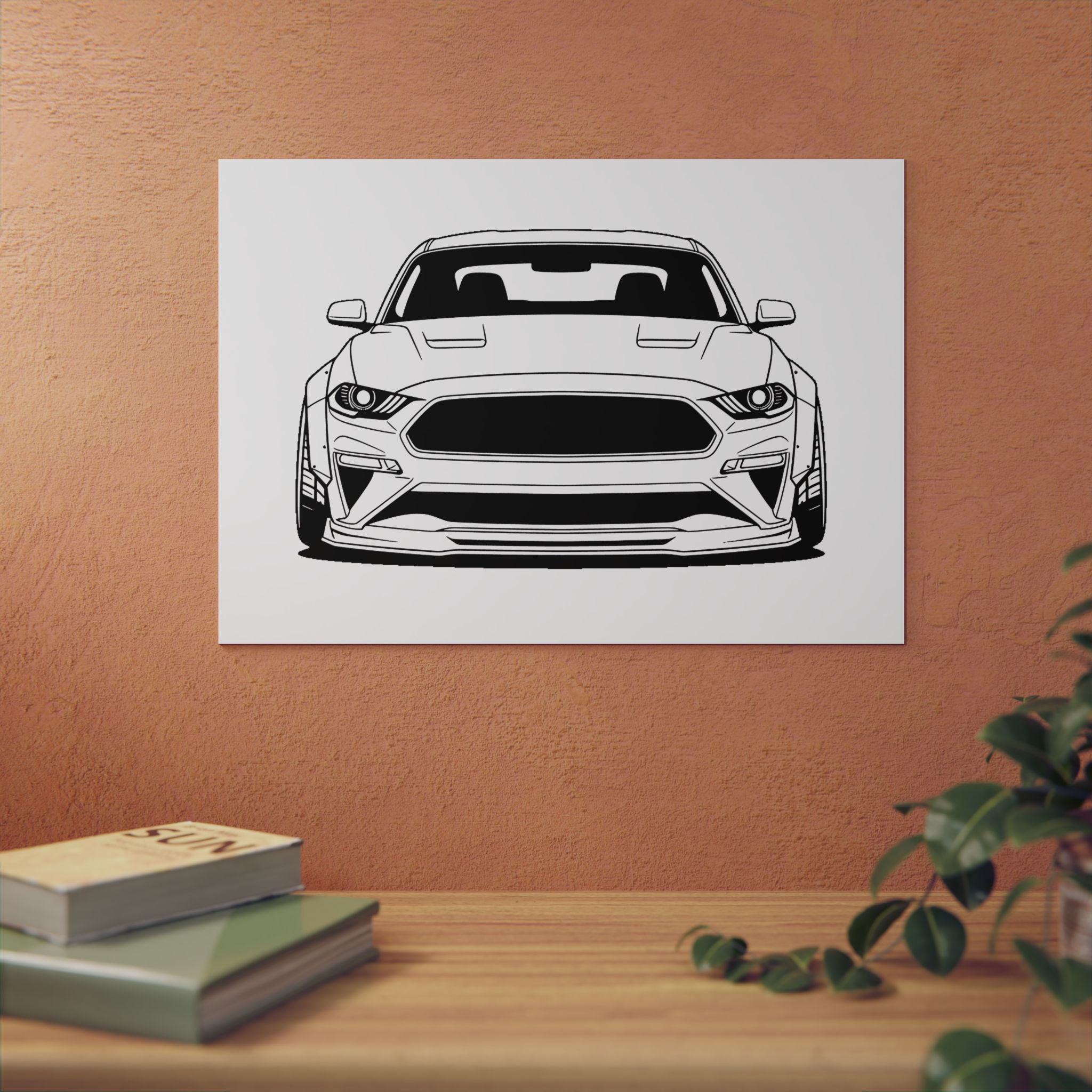Ford Mustang GT (S650) Metal Wall Sign