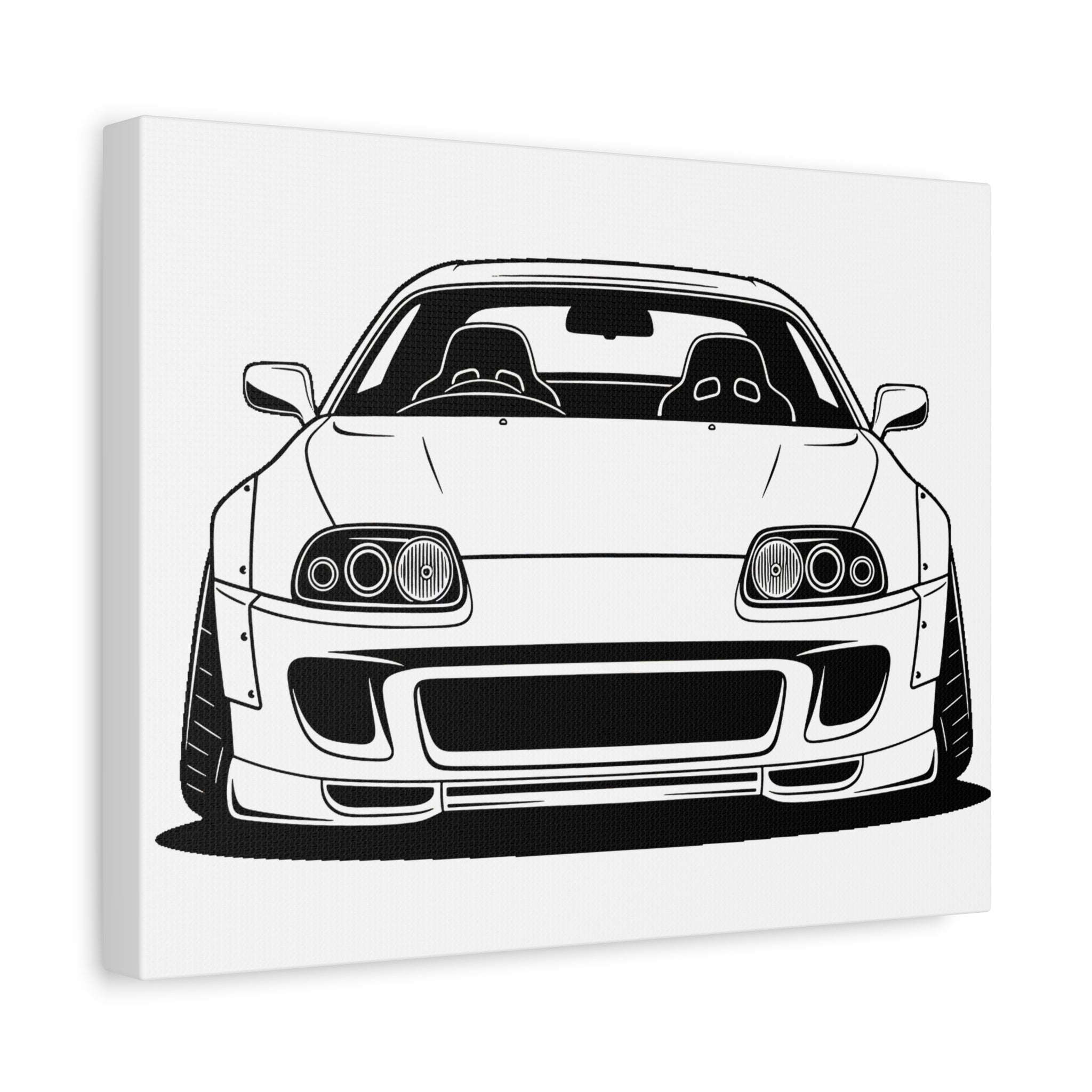 Toyota Supra MK4 Canvas Wall Art