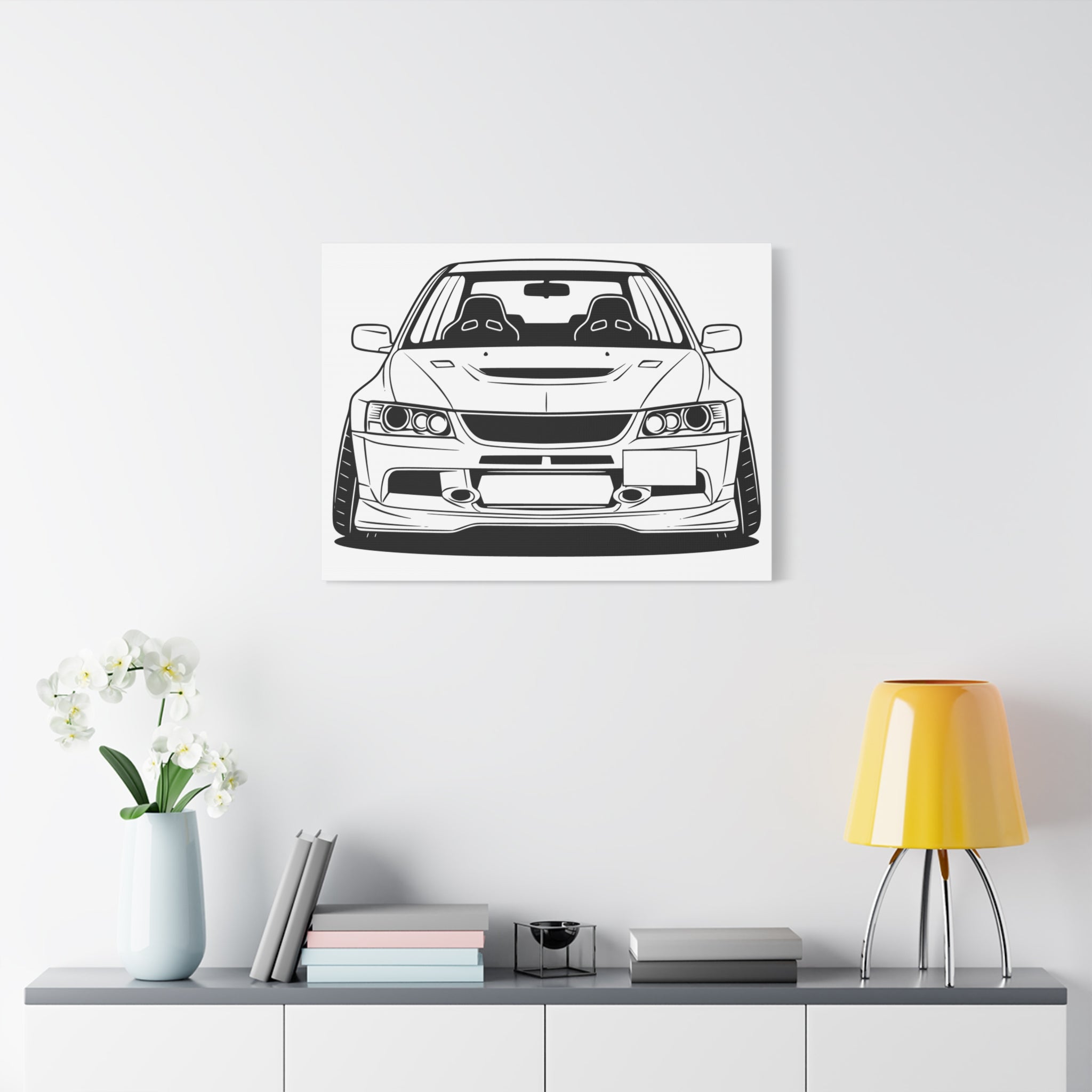 Mitsubishi Evo IX (2005-07) Canvas Wall Art