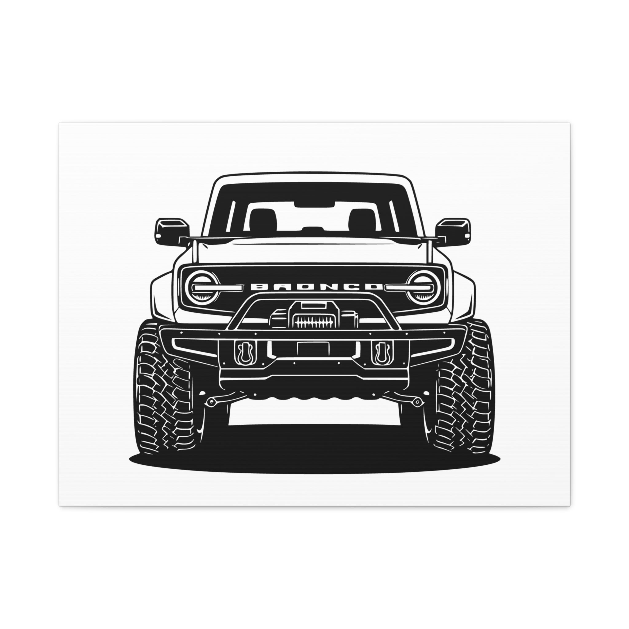 Ford Bronco (2021+) Canvas Wall Art