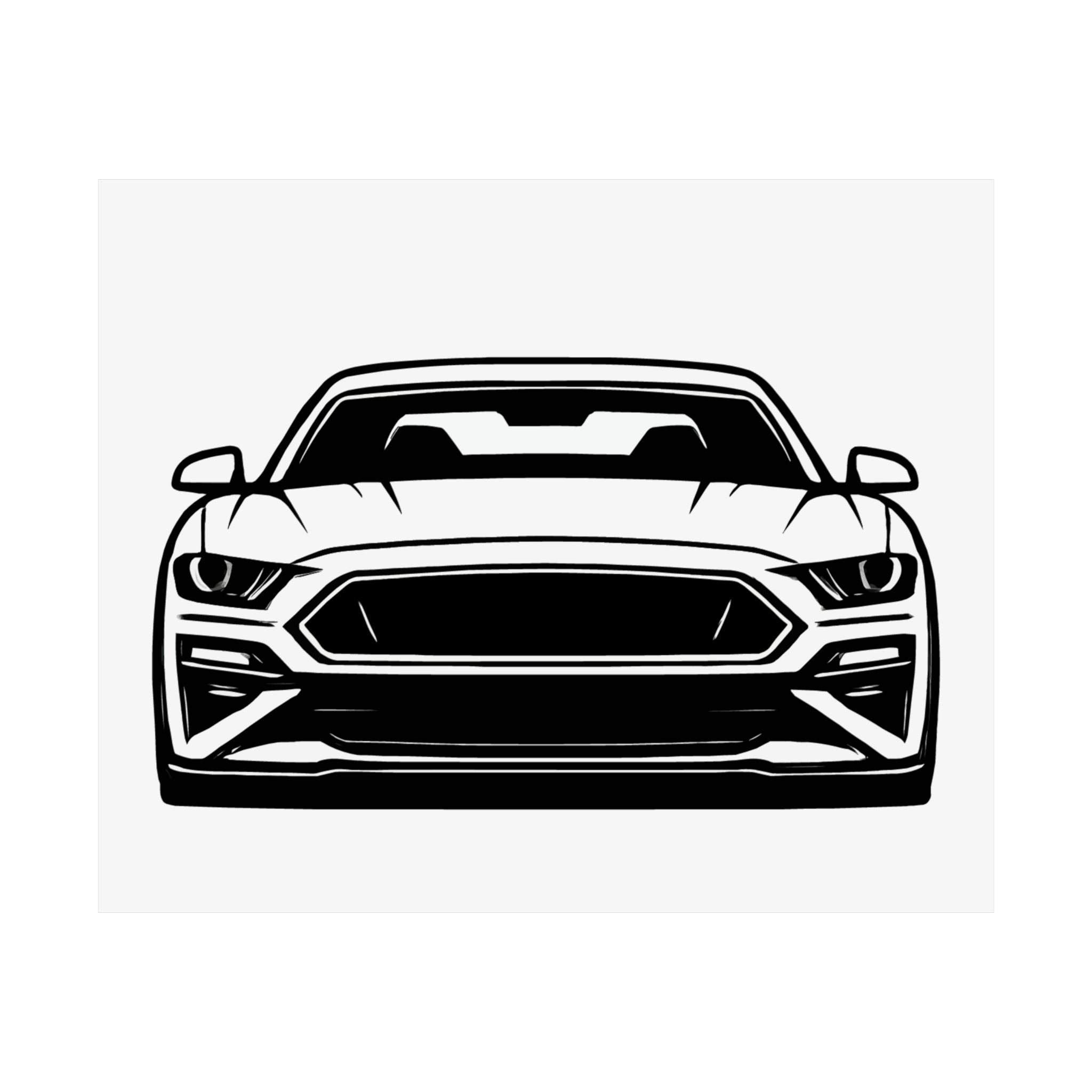 Ford Mustang GT500 Poster