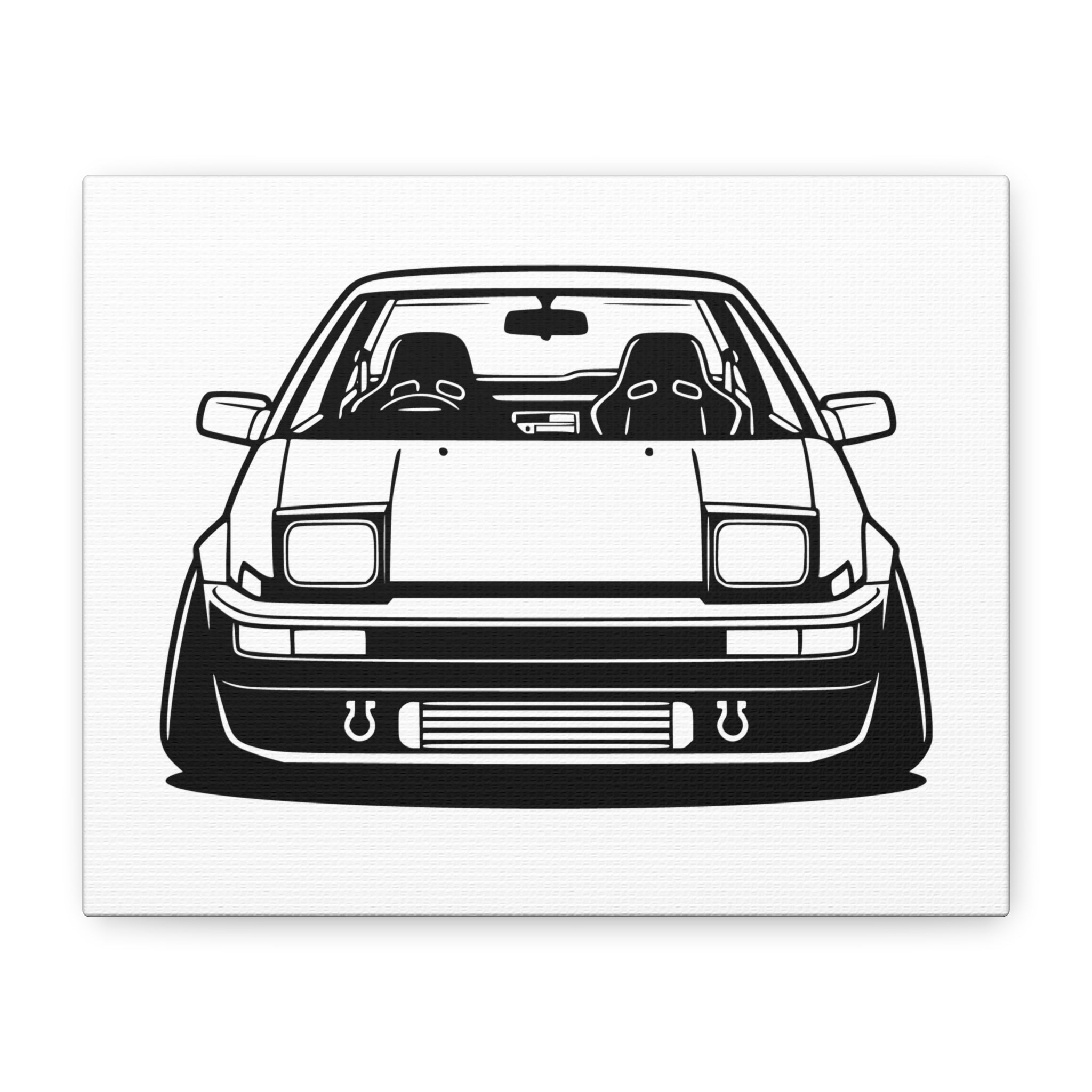 Toyota AE86 (1983-87) Canvas Wall Art