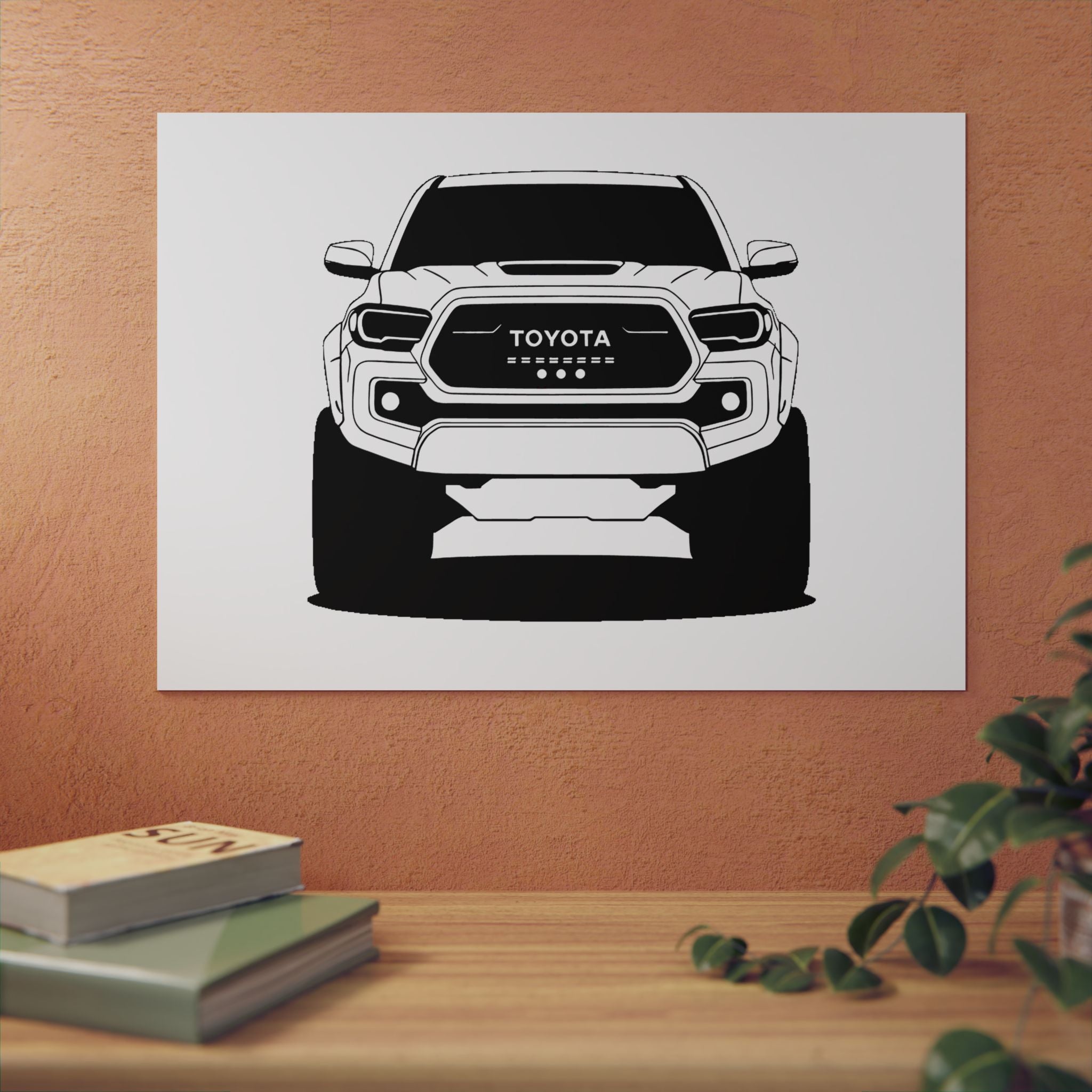 Toyota Tacoma TRD Pro Metal Wall Sign