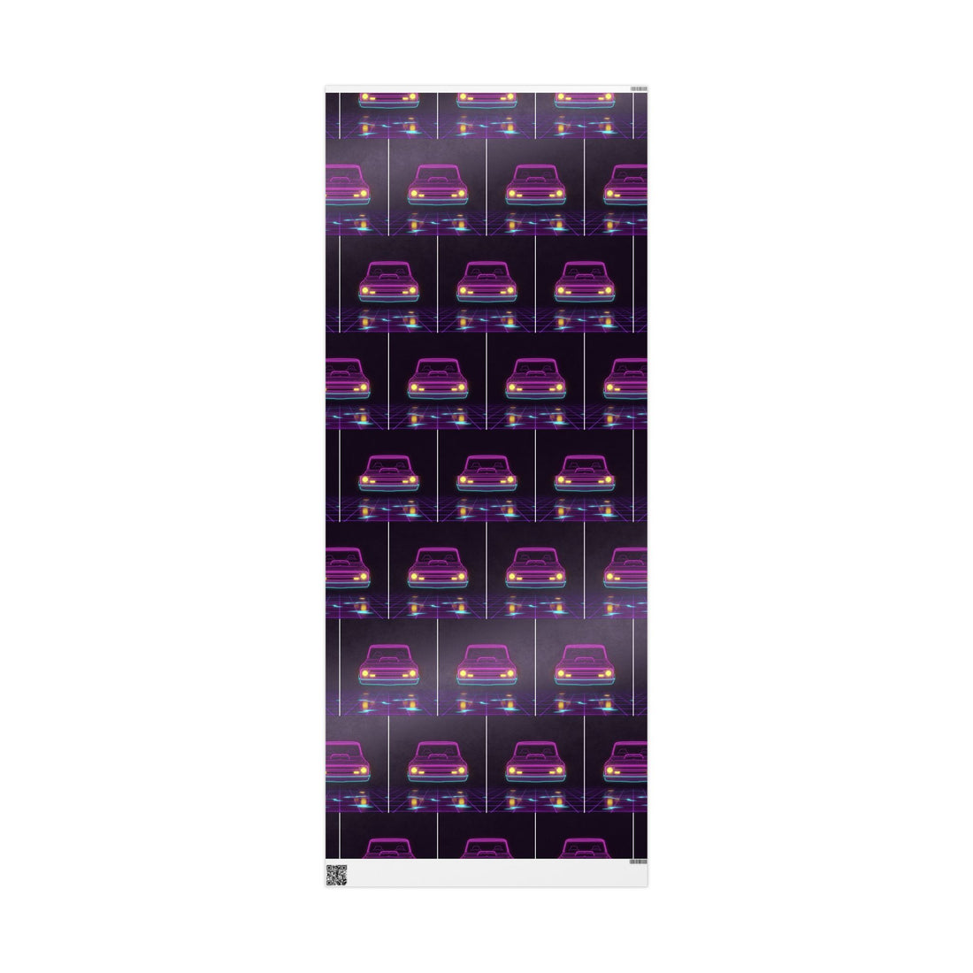 Chevy C10 Pickup (1967-72) Neon Synthwave Gift Wrapping Paper