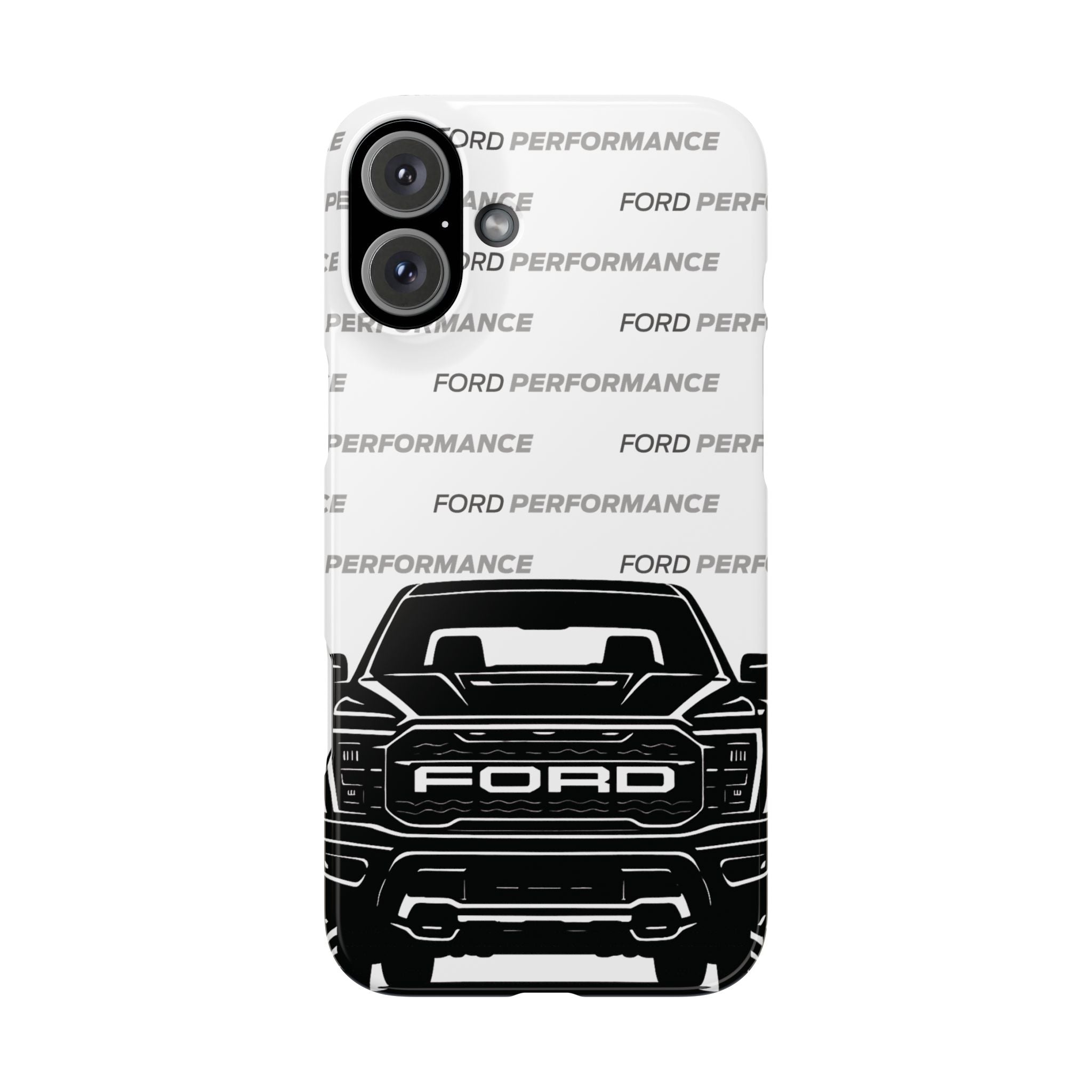 Ford Raptor (Gen 3) Slim Phone Case Greyscale