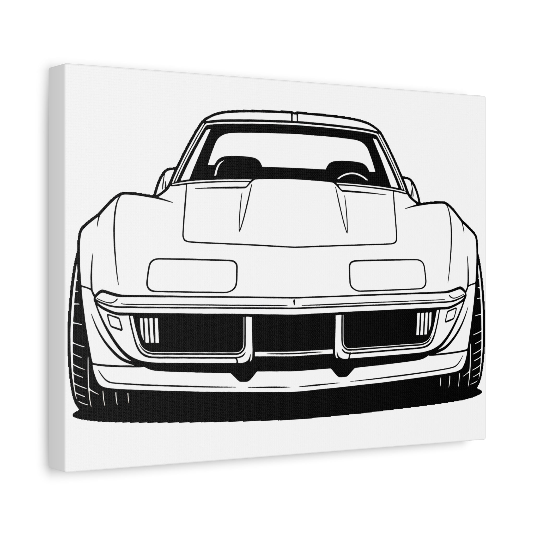 1969 Corvette Stingray C3 Canvas Wall Art