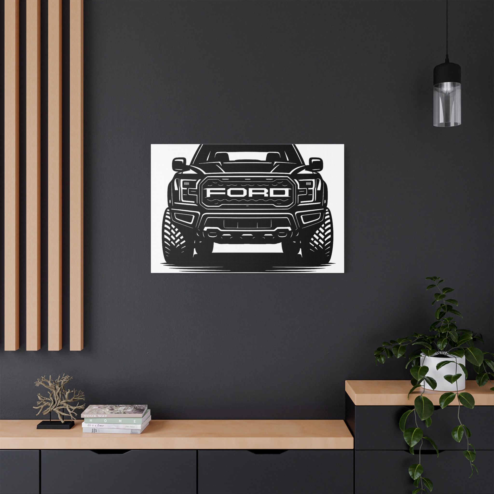 Ford Raptor (Gen 3) Canvas Wall Art
