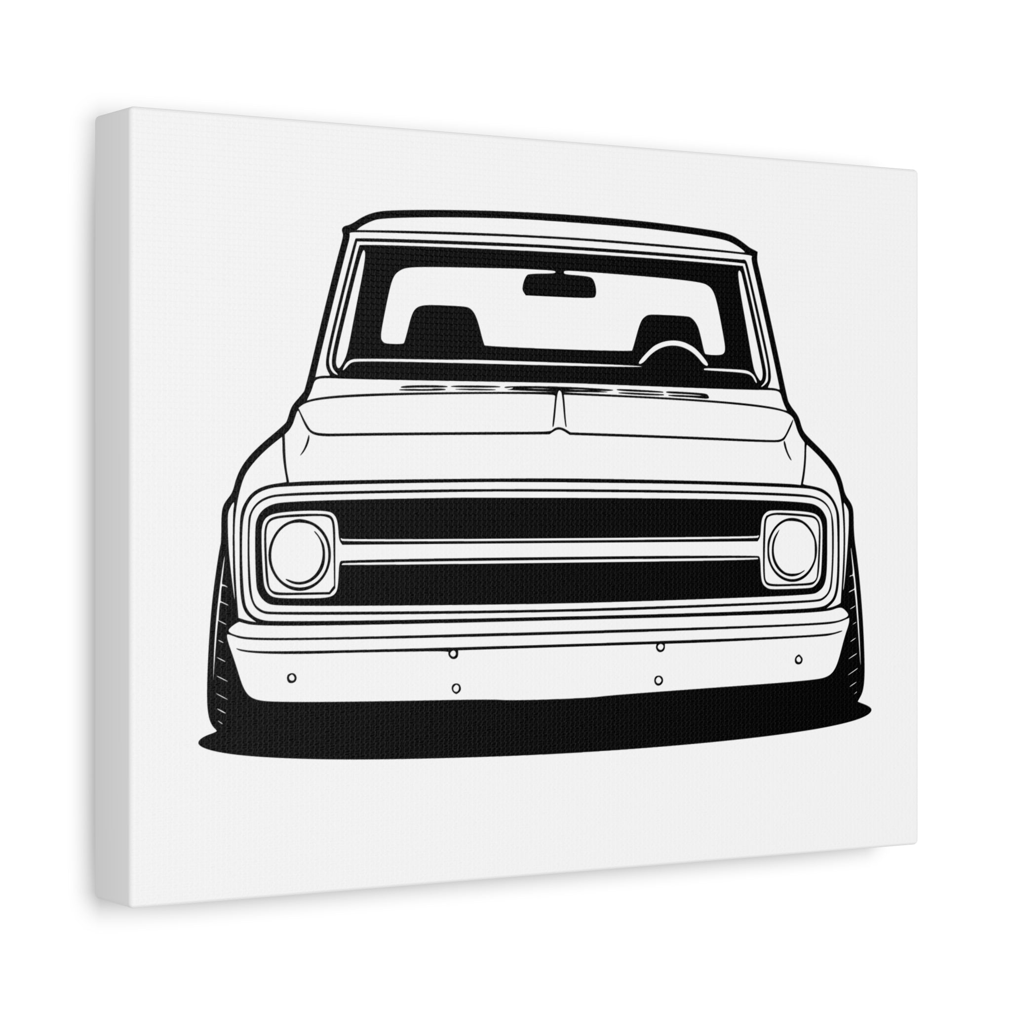 Chevy C10 Pickup (1967-72) Pro-Touring Canvas Wall Art