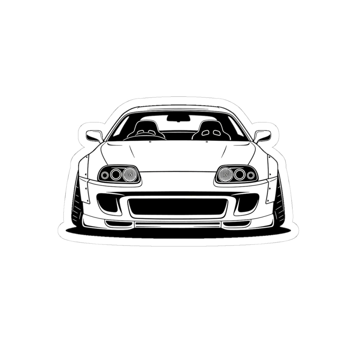 Toyota Supra MK4 Sticker