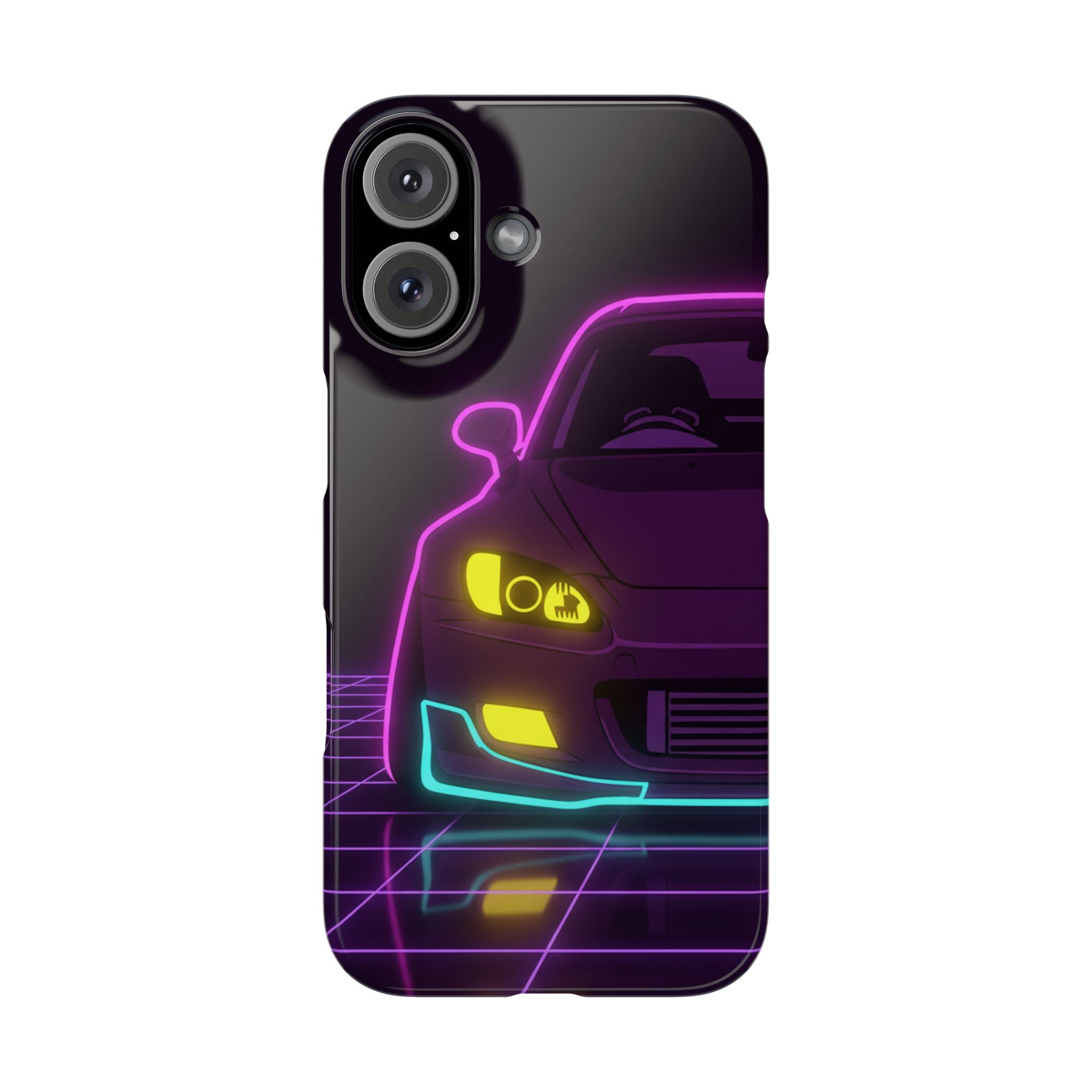 Honda S2000 (1999-09) Neon Synthwave Phone Case