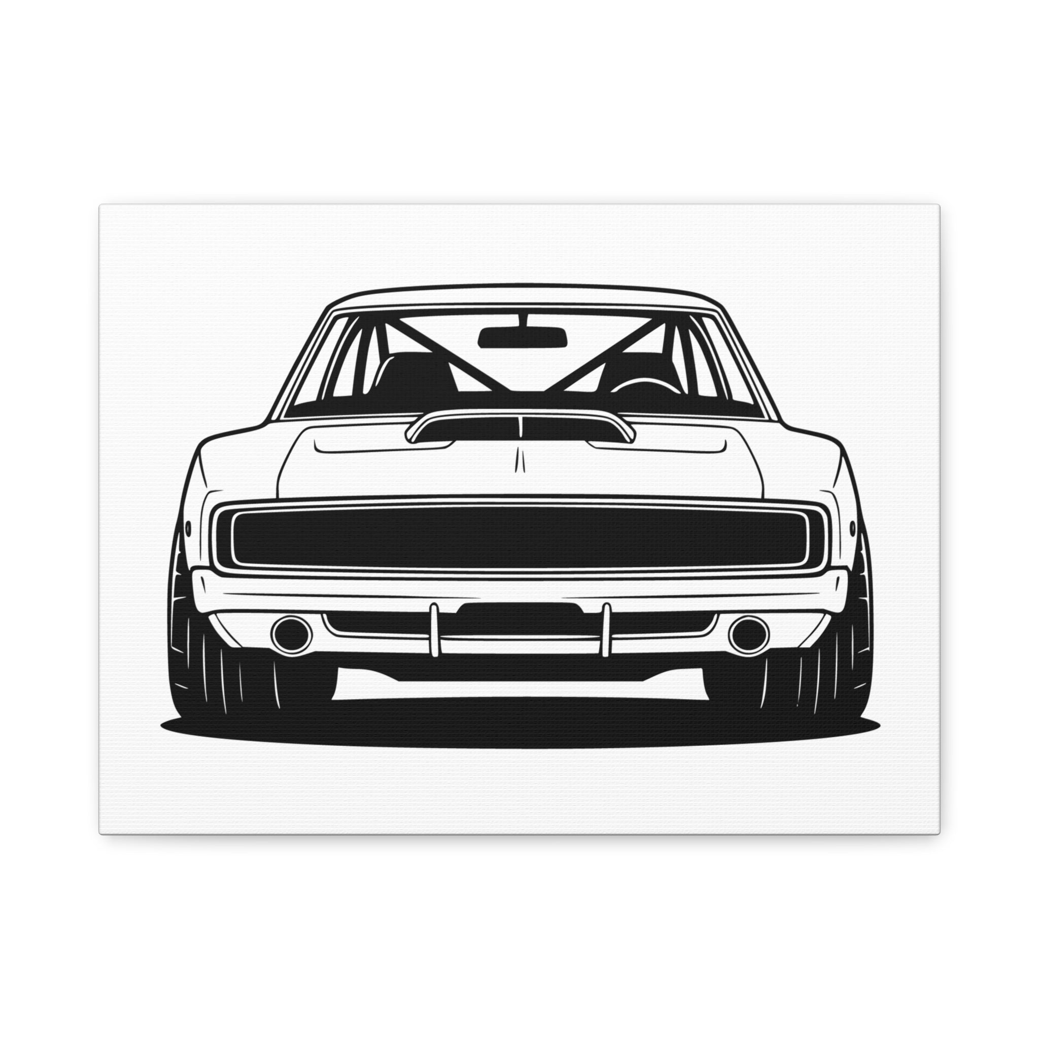 Dodge Charger R/T (1968-70) Canvas Wall Art