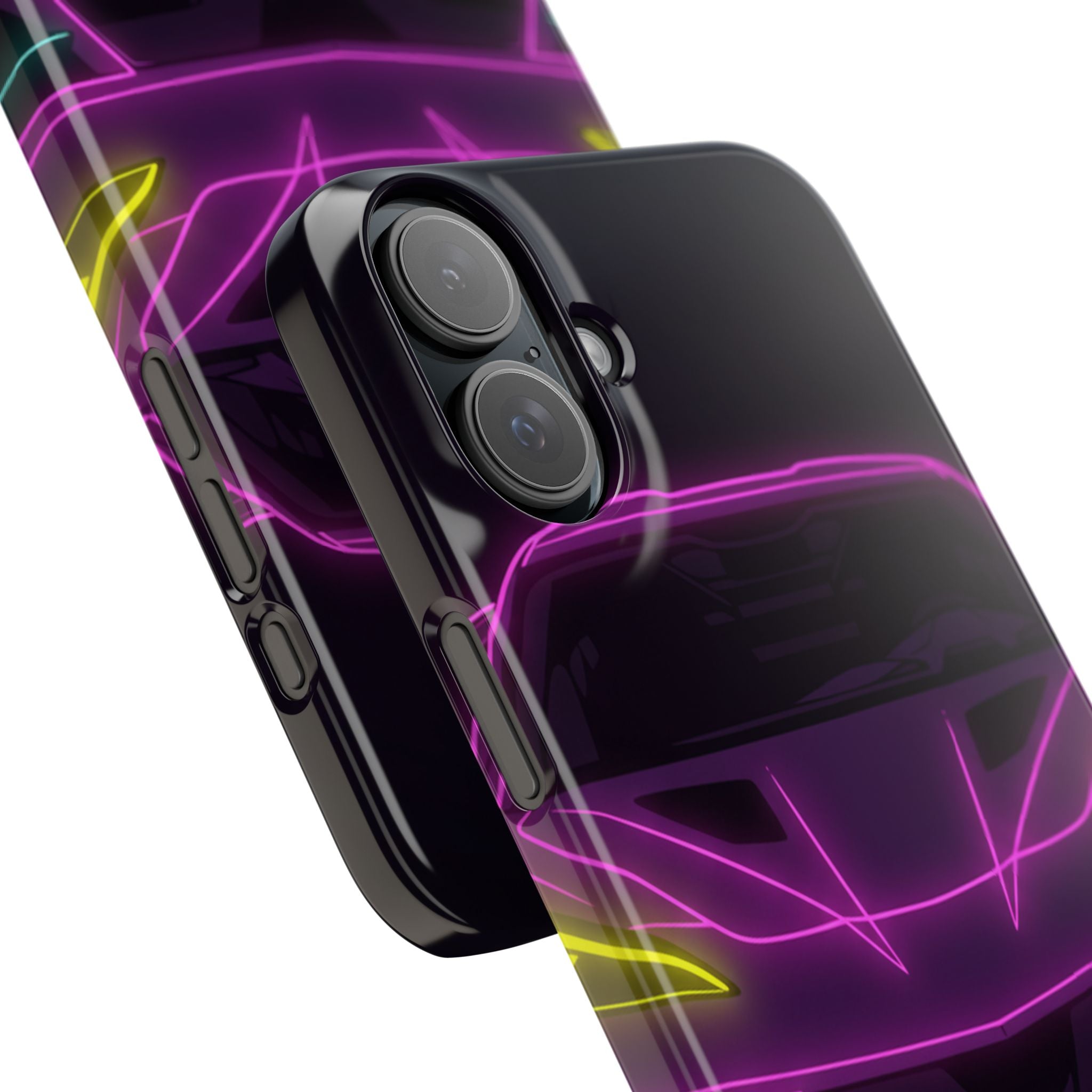 Corvette C8 (2020+) Neon Synthwave Phone Case