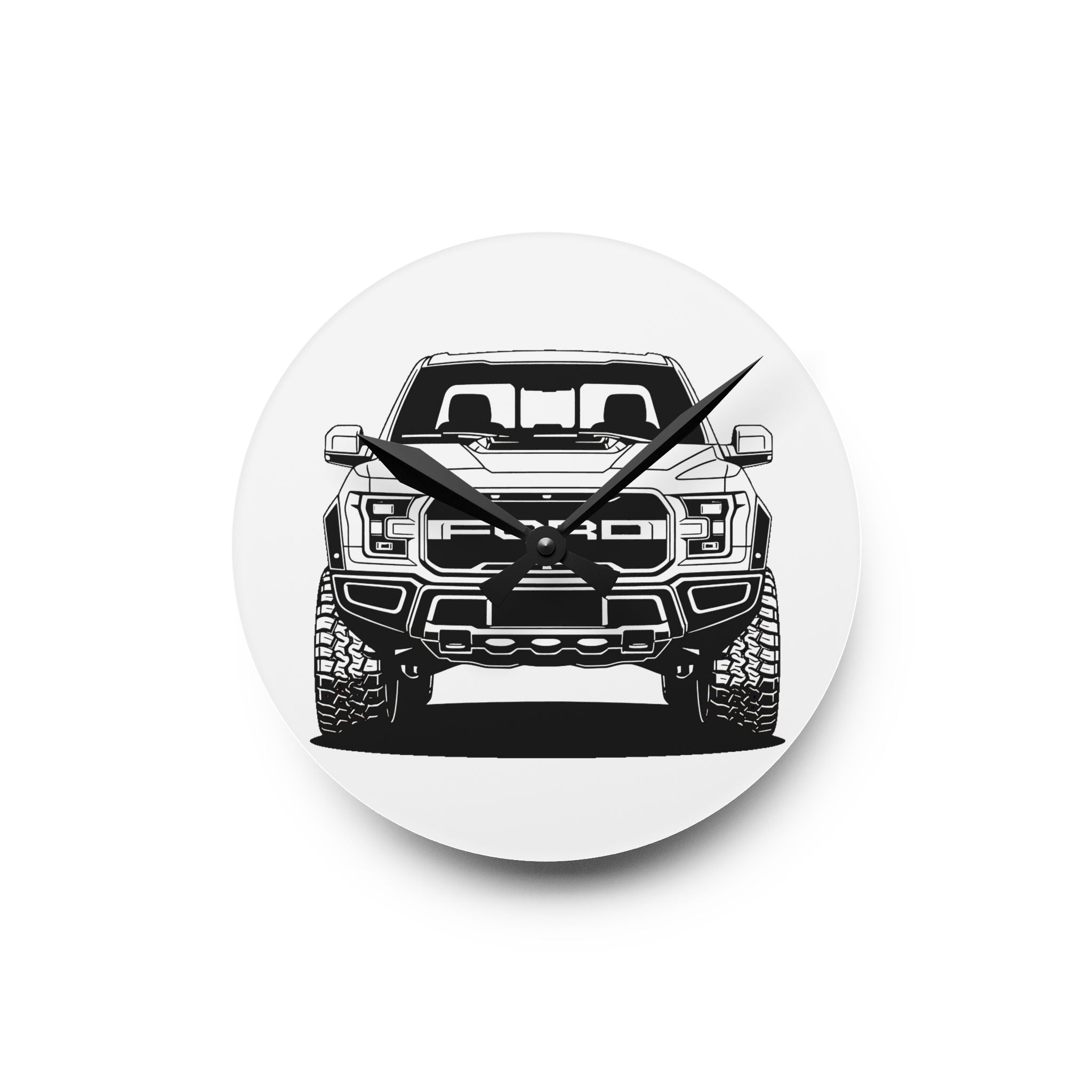 Ford F-150 Raptor Gen 2 Wall Clock