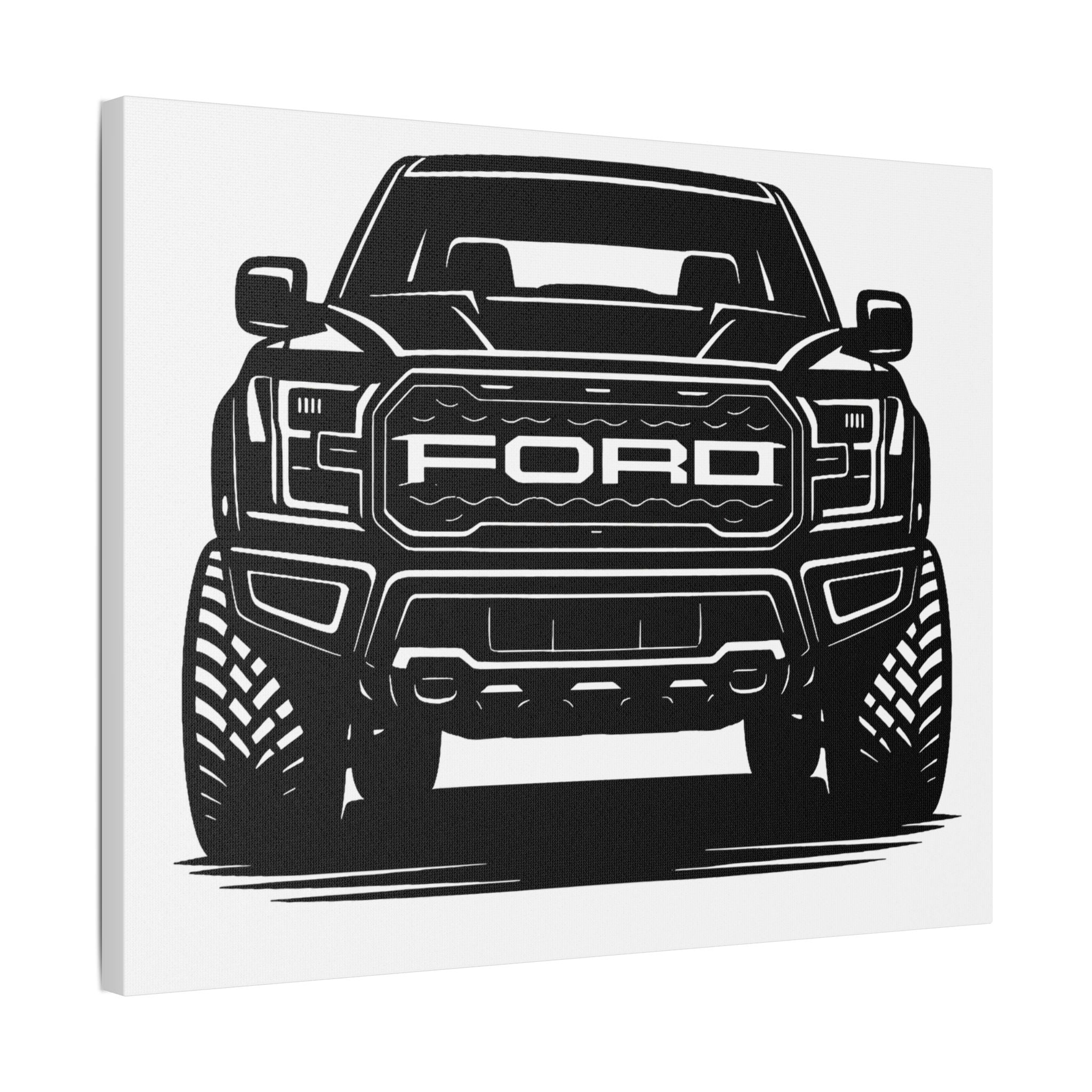 Ford Raptor (Gen 3) Canvas Wall Art
