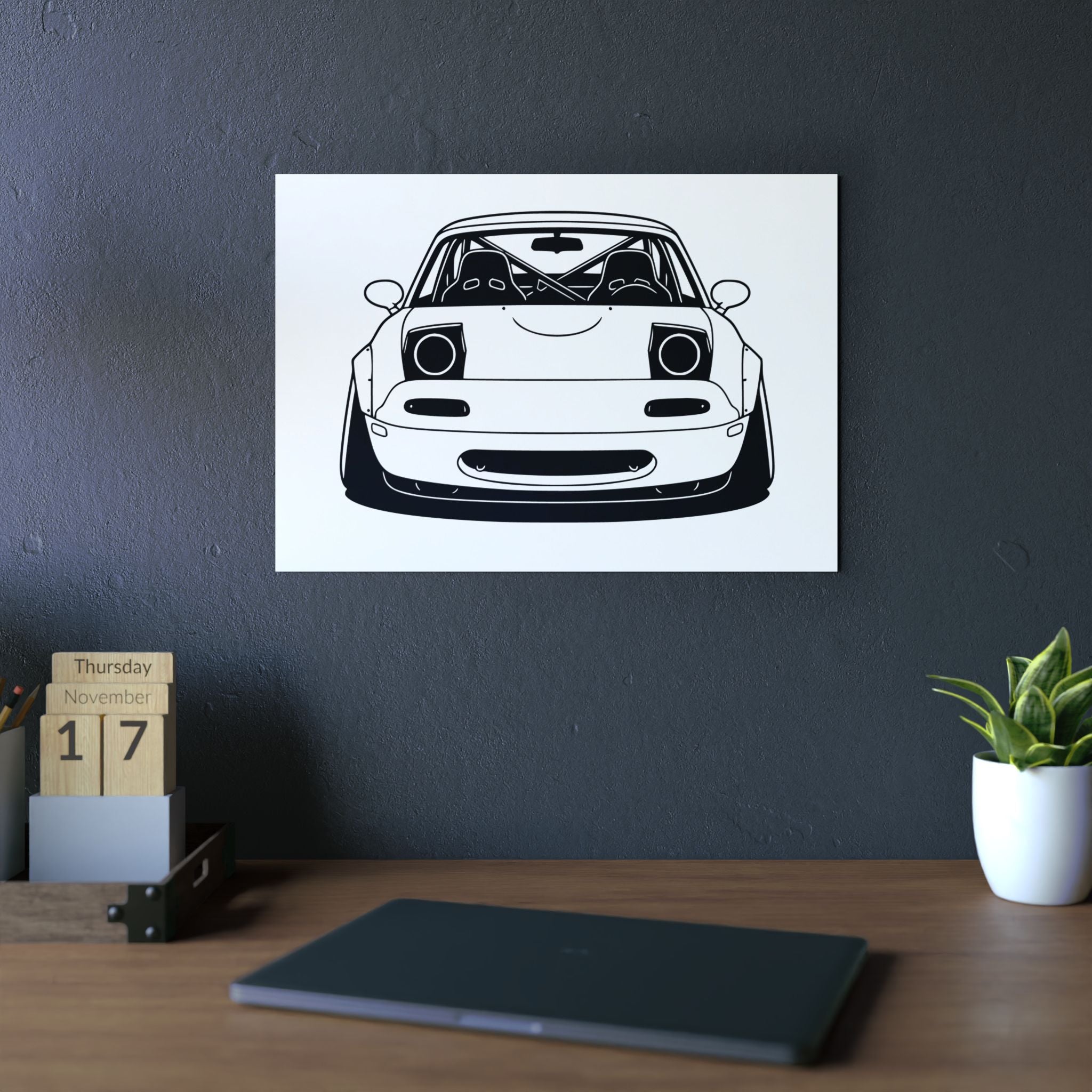 Mazda Miata NA (1989-97) Metal Wall Sign