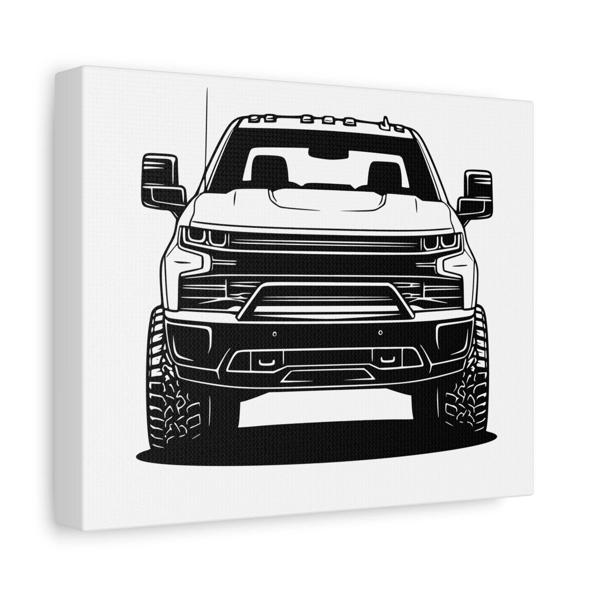 Chevy Silverado Trail Boss (2019+) Canvas Wall Art