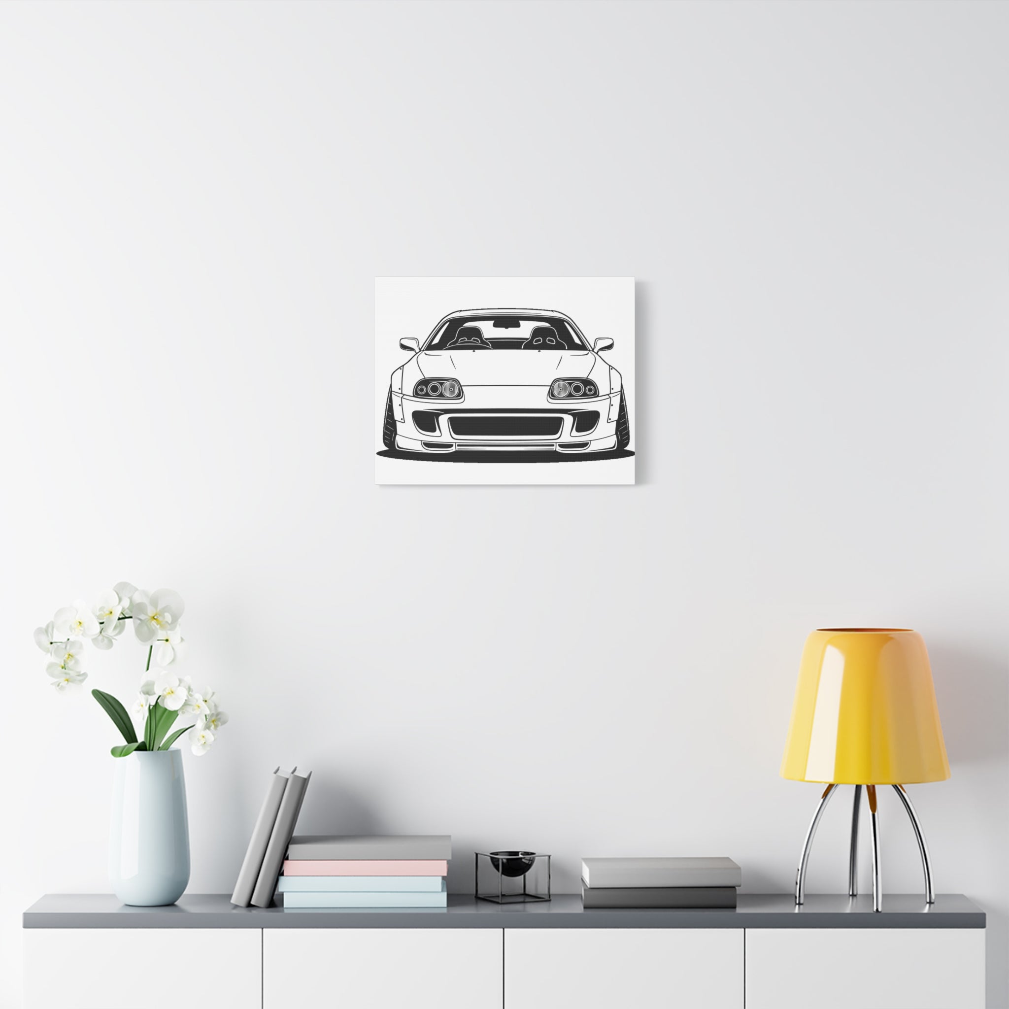 Toyota Supra MK4 Canvas Wall Art