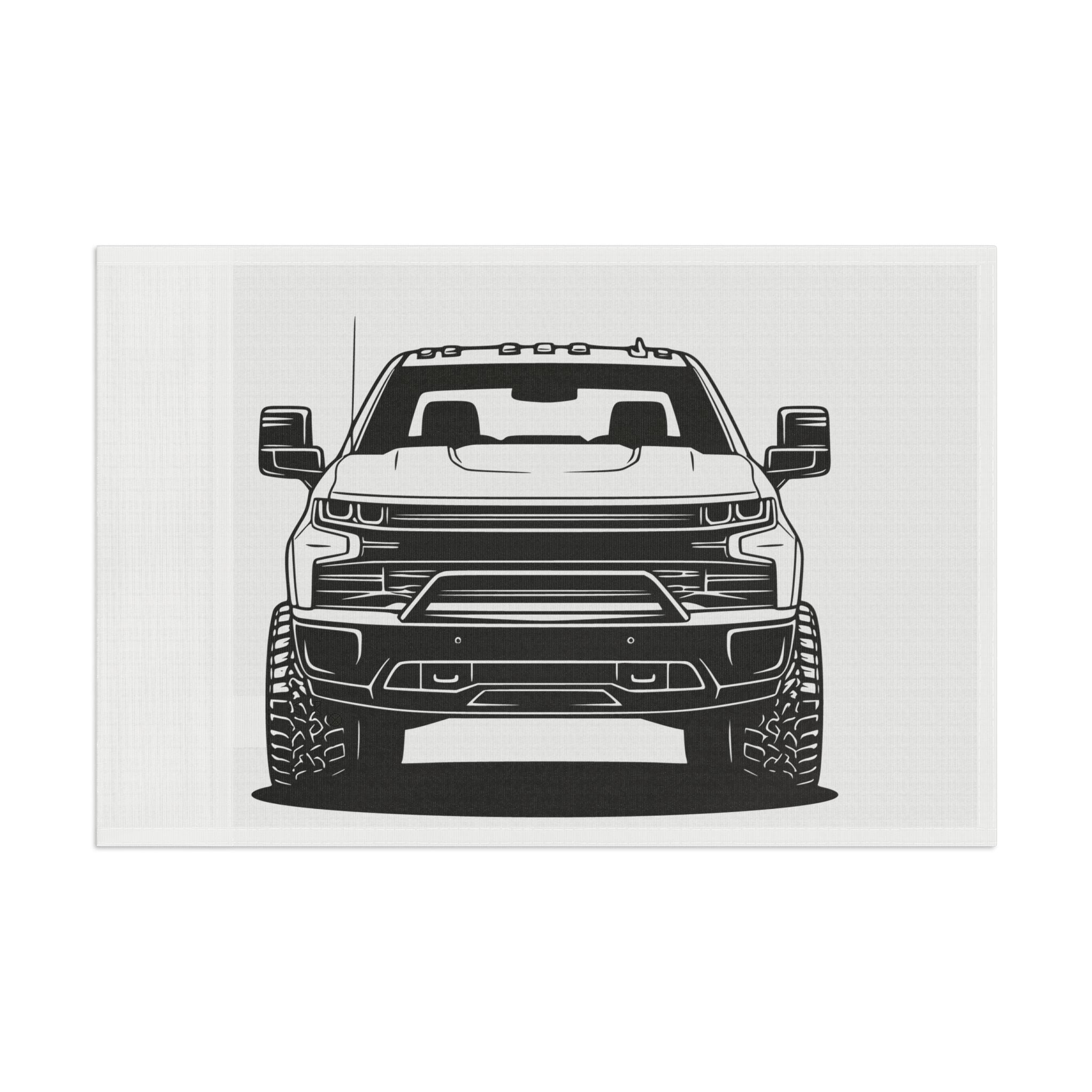 Chevy Silverado Trail Boss (2019+) Garage Flag