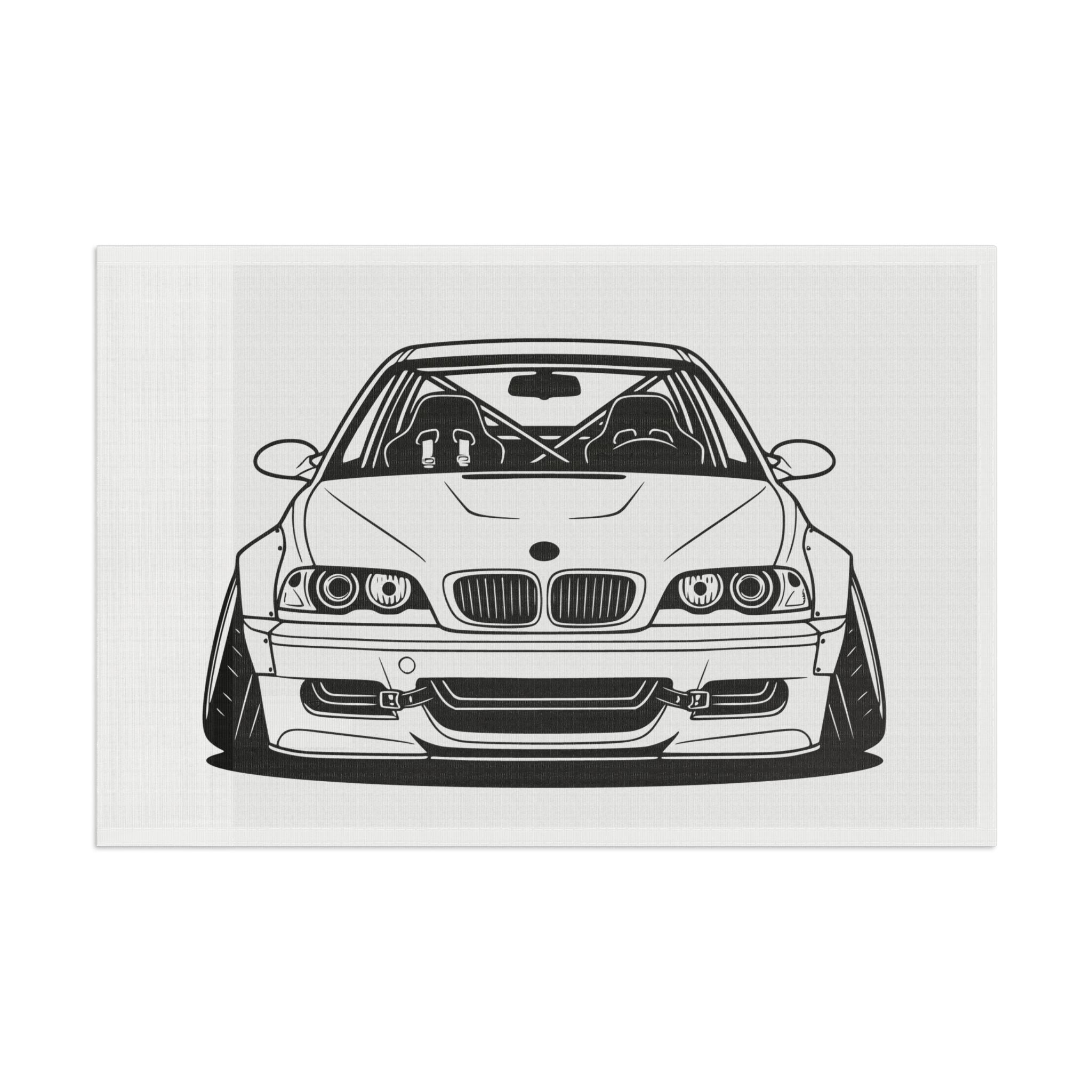 BMW E46 M3 (2000-06) Garage Flag