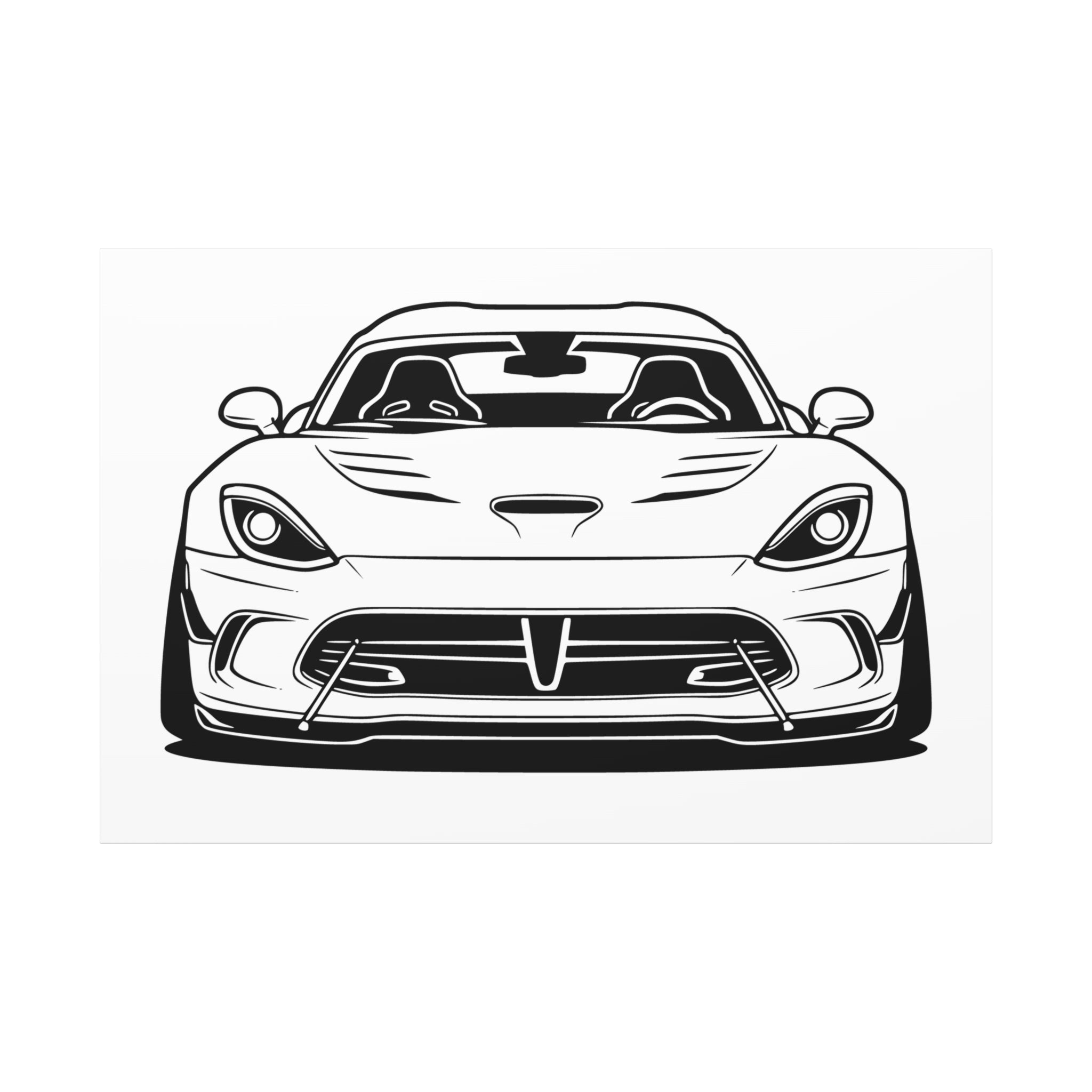 Dodge Viper (1992-17) Canvas Wall Art