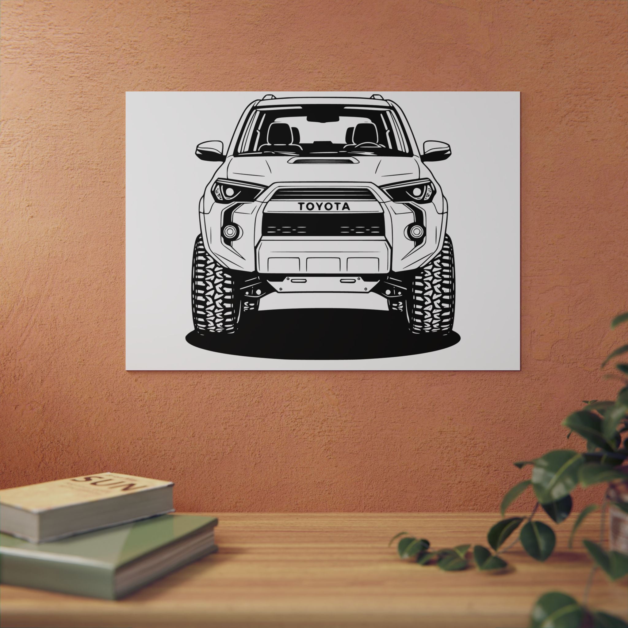 Toyota 4Runner TRD Pro Metal Wall Sign