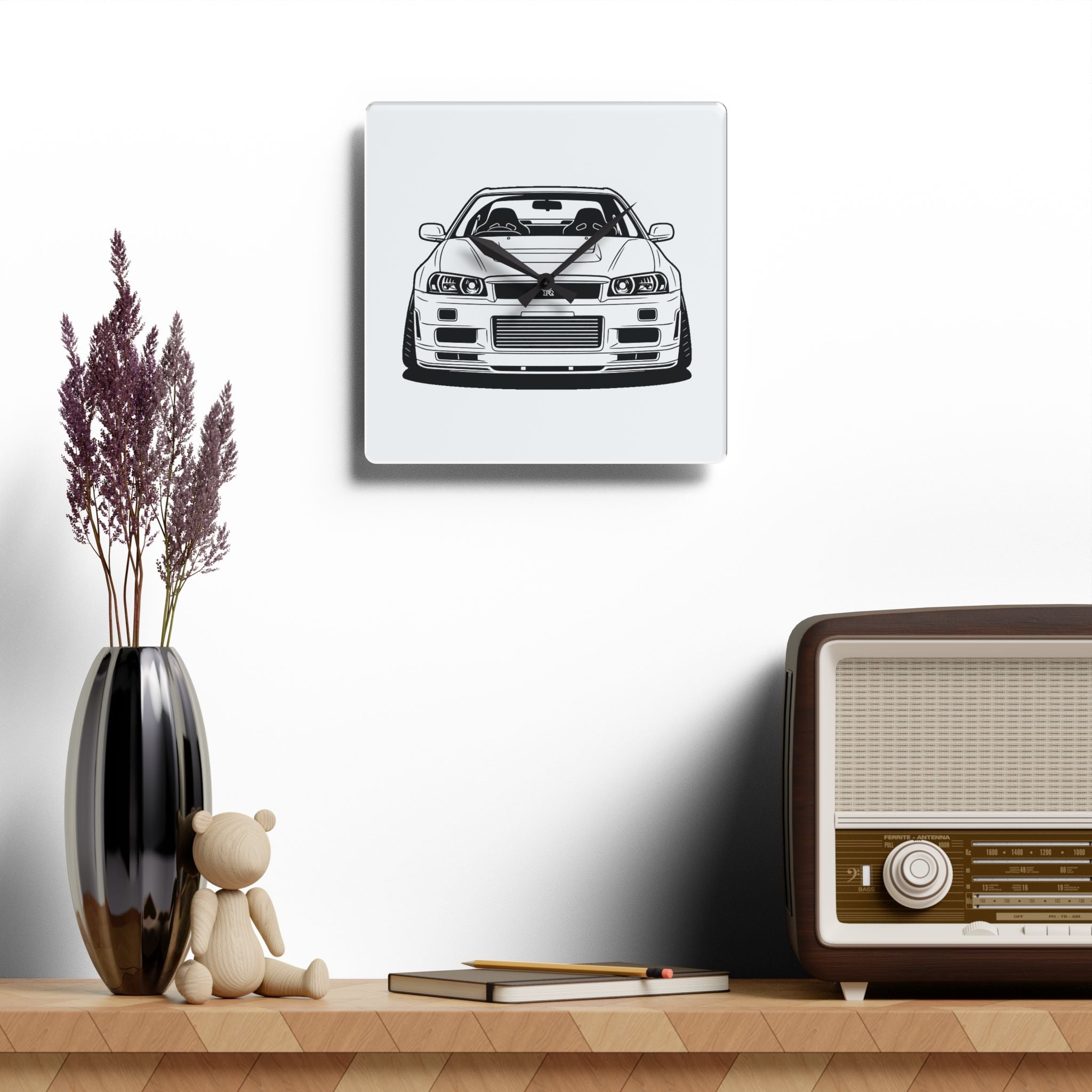 Nissan GT-R Wall Clock