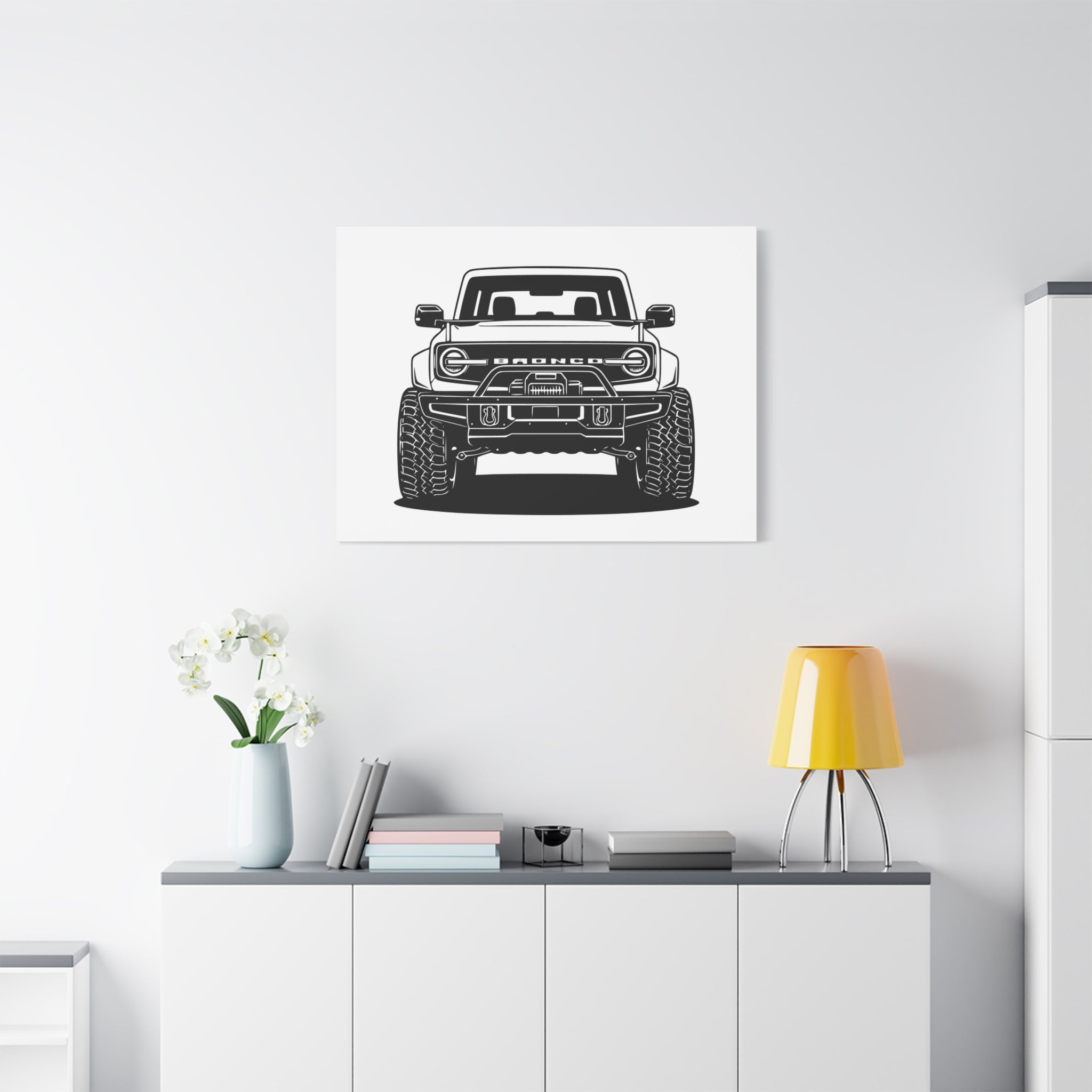 Ford Bronco (2021+) Canvas Wall Art