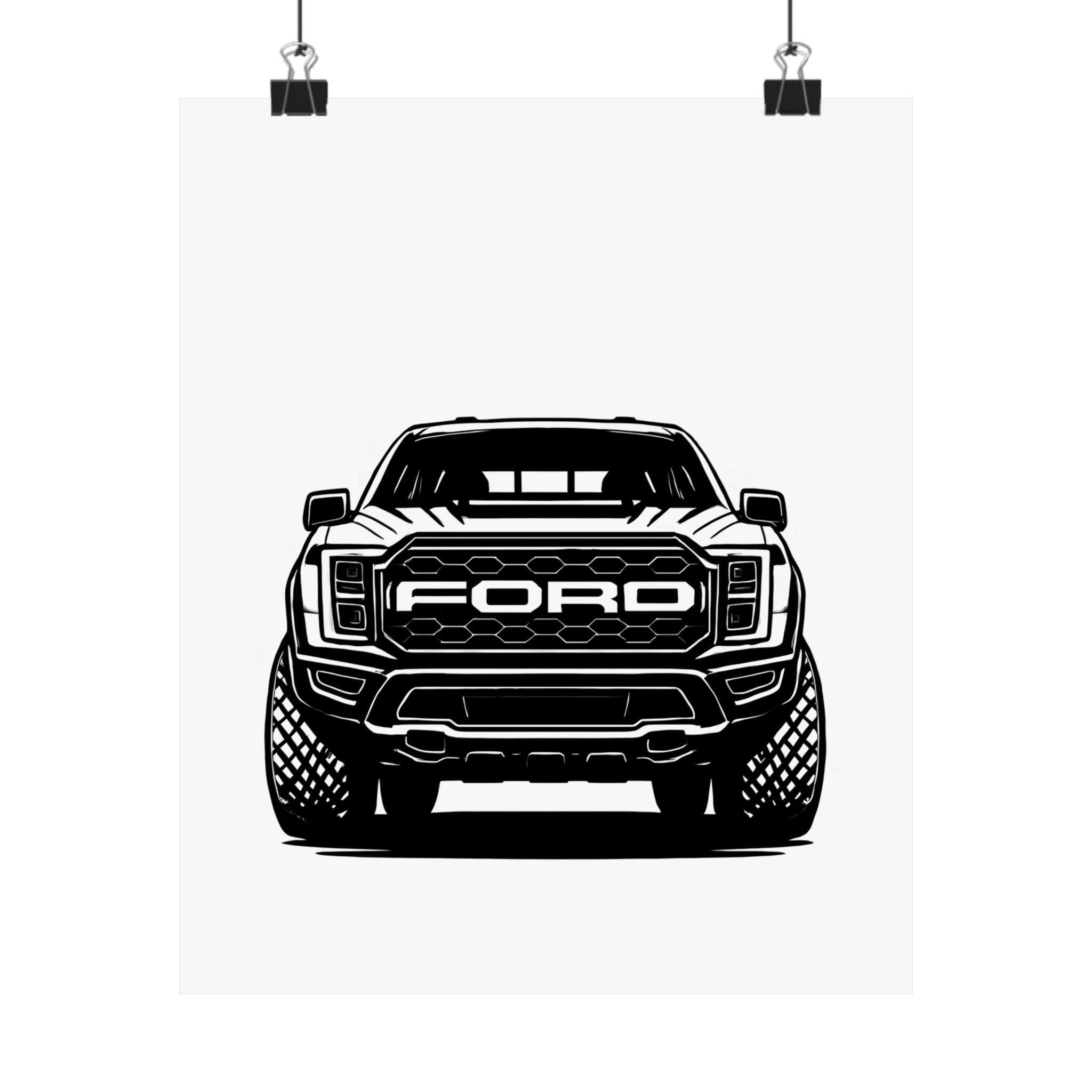 Ford F150 Raptor Gen 3 Print