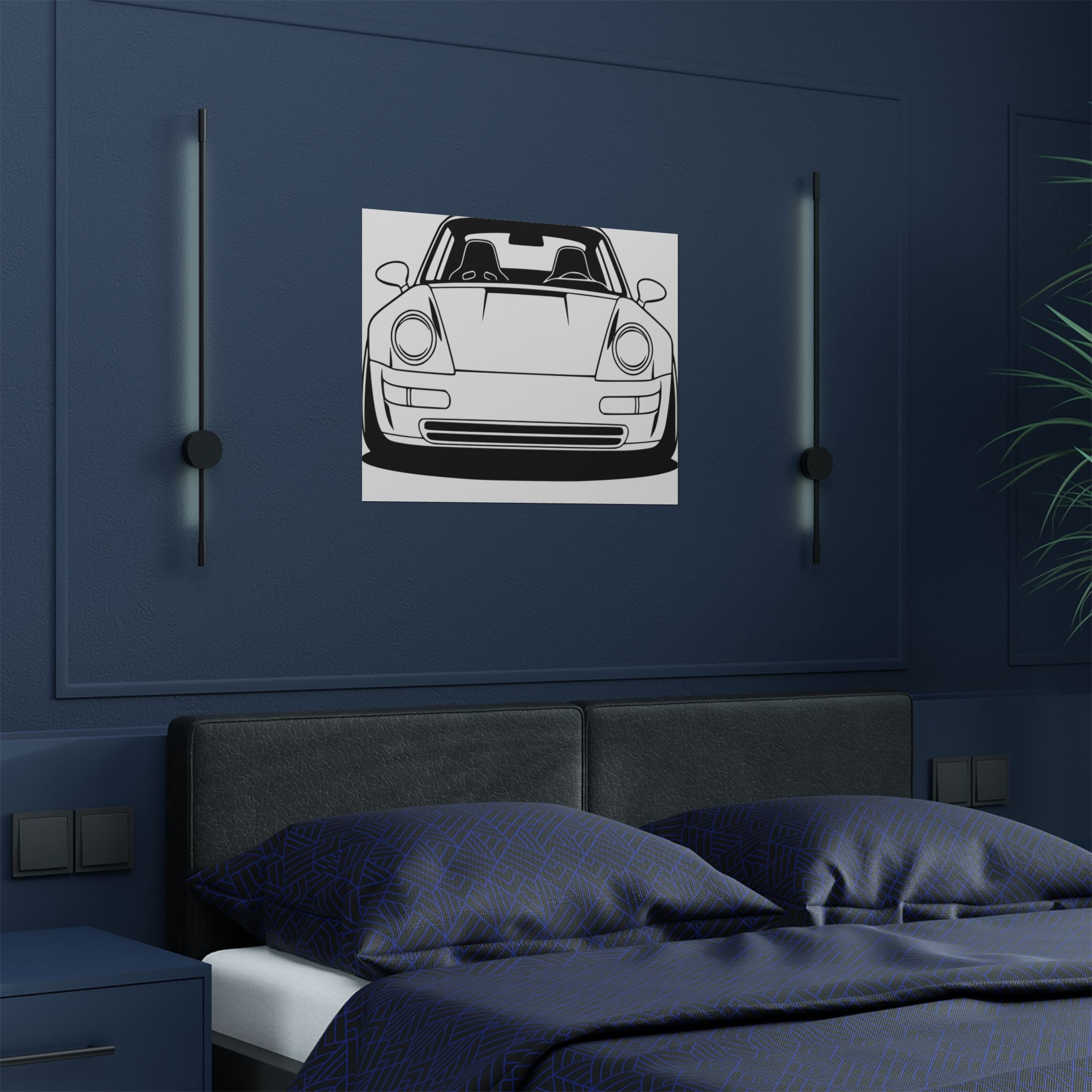 Porsche 964 Singer Poster