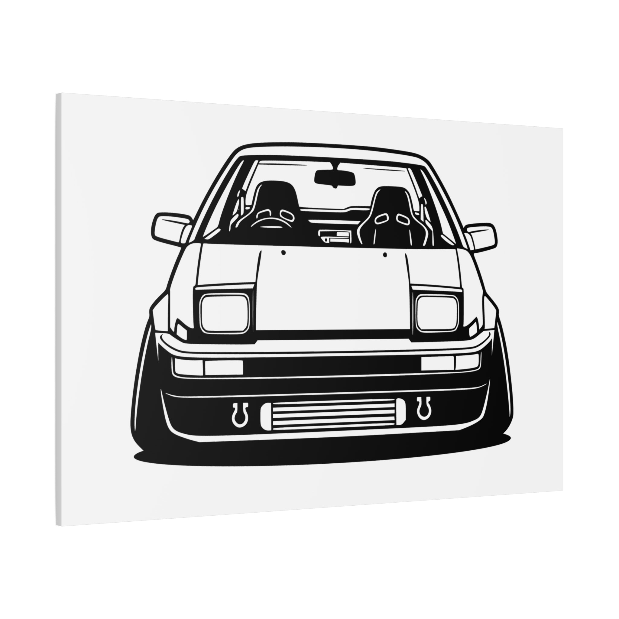 Toyota AE86 (1983-87) Canvas Wall Art