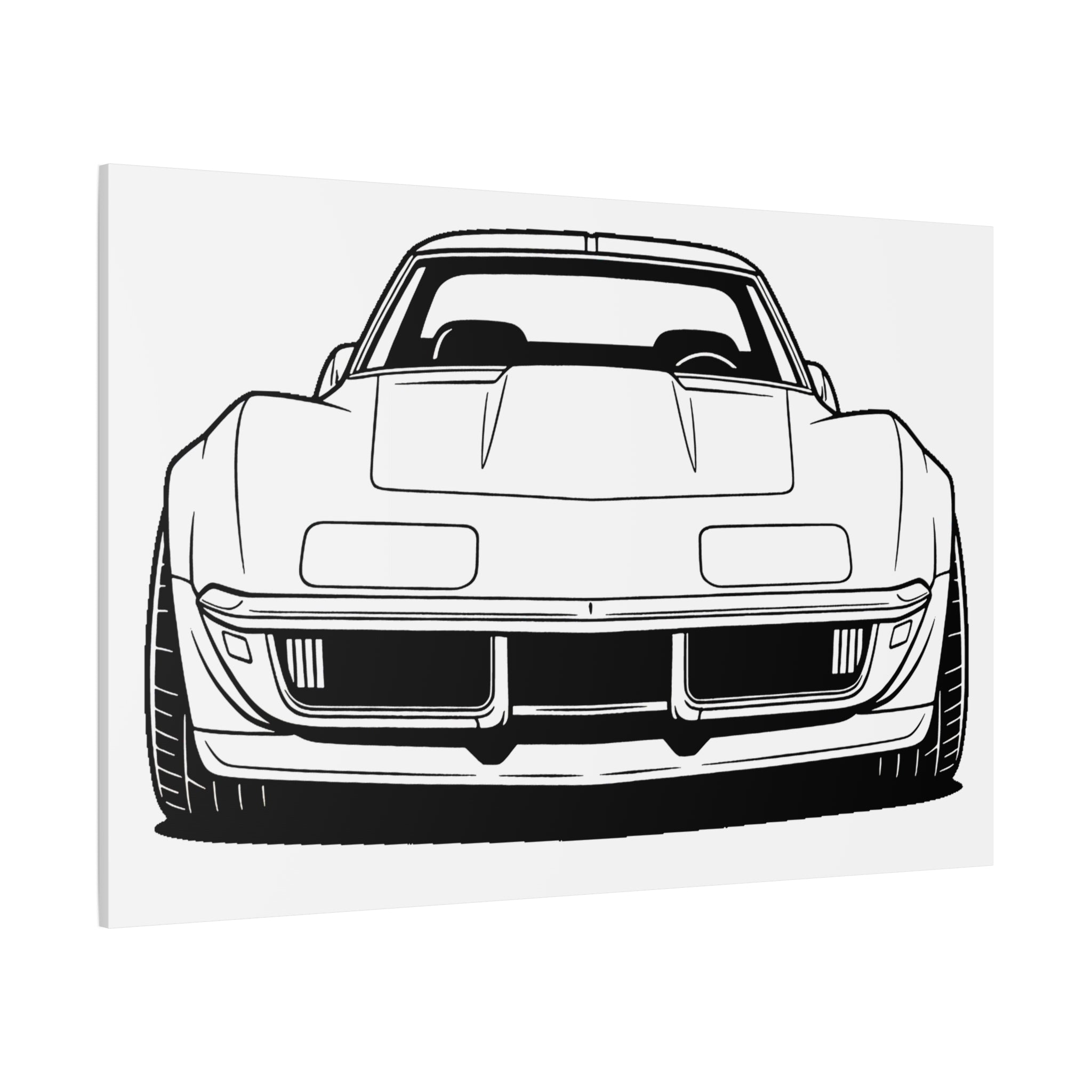 1969 Corvette Stingray C3 Canvas Wall Art